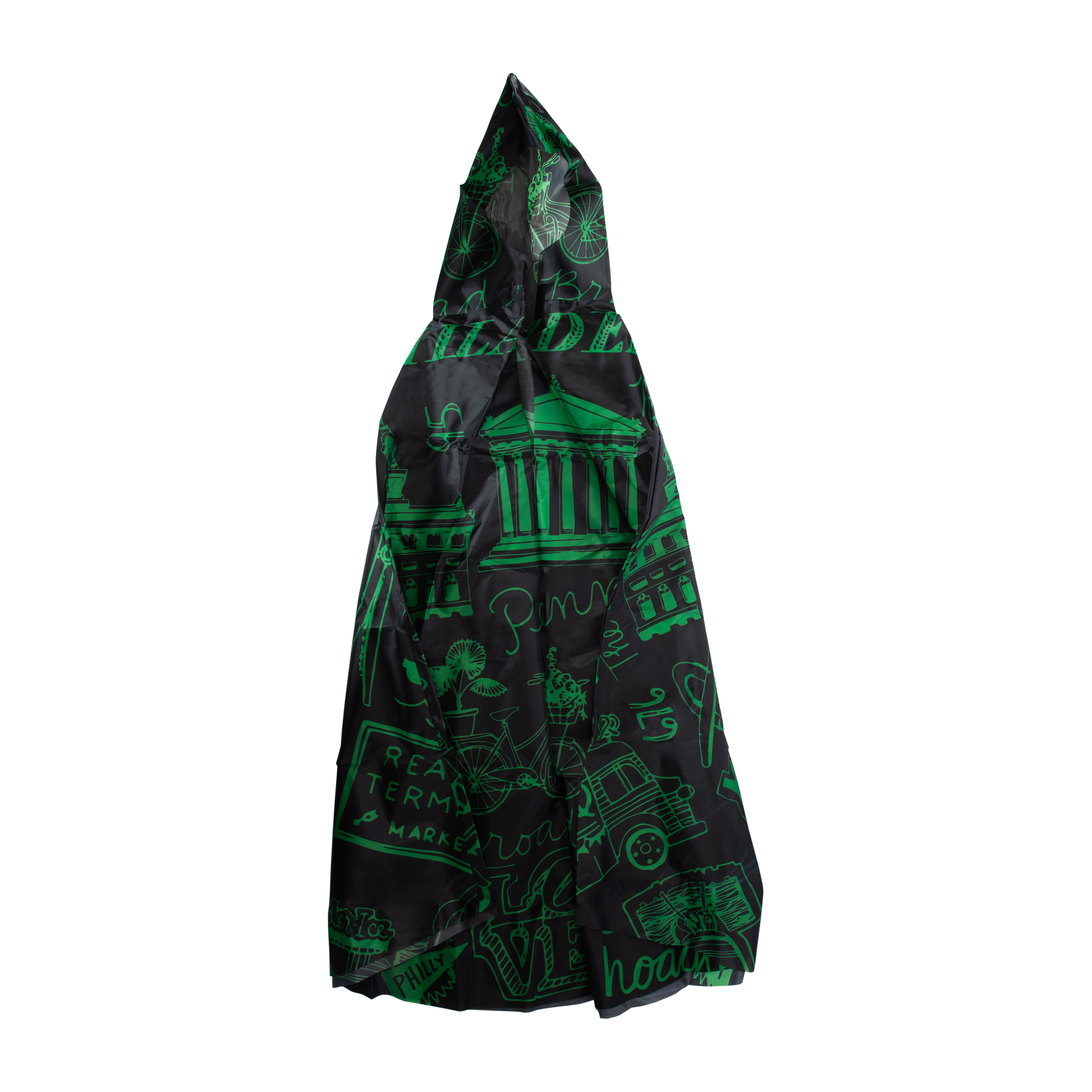 Philadelphia Rain Poncho With Travel Pouch