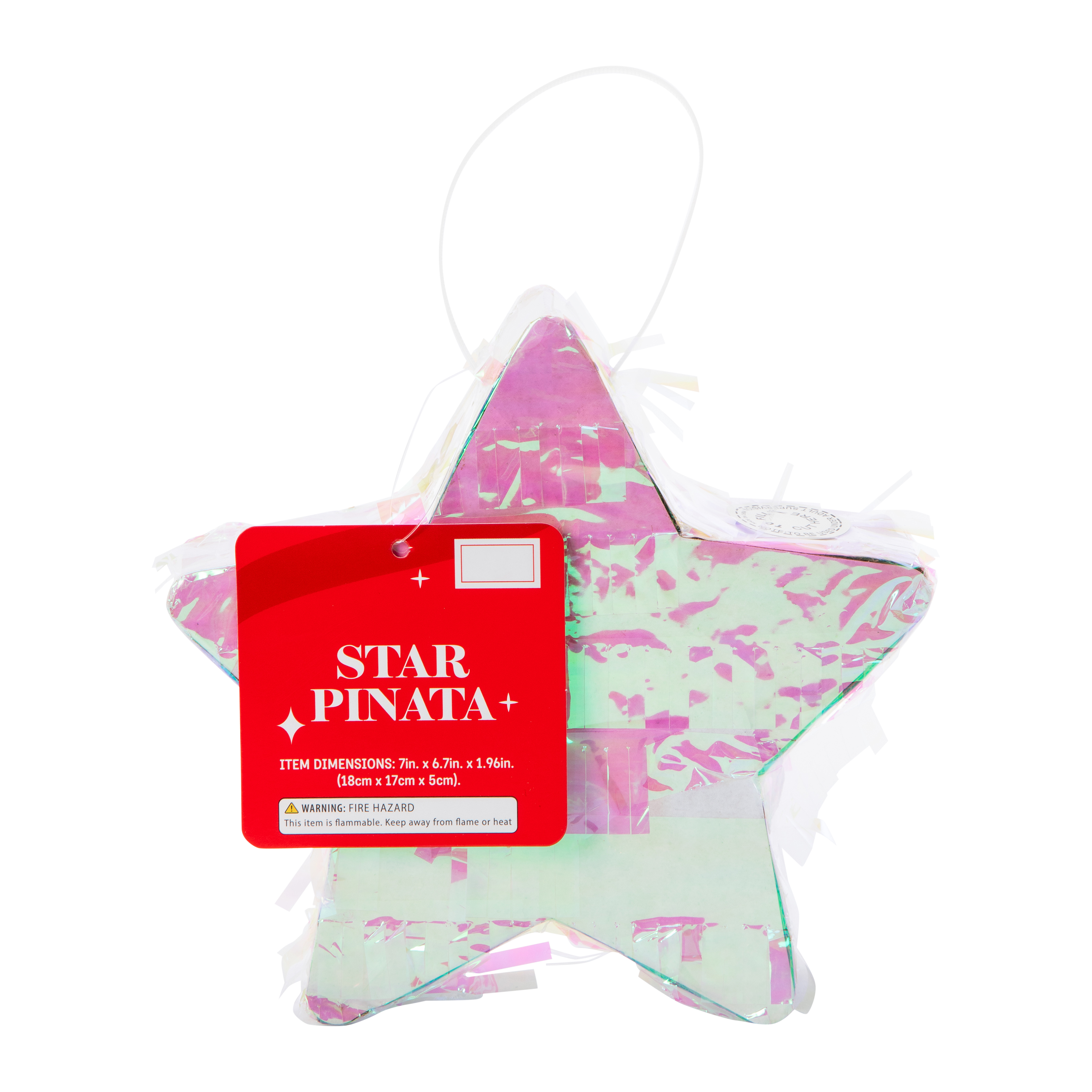 Mini Star Pinata 5.3in x 7in
