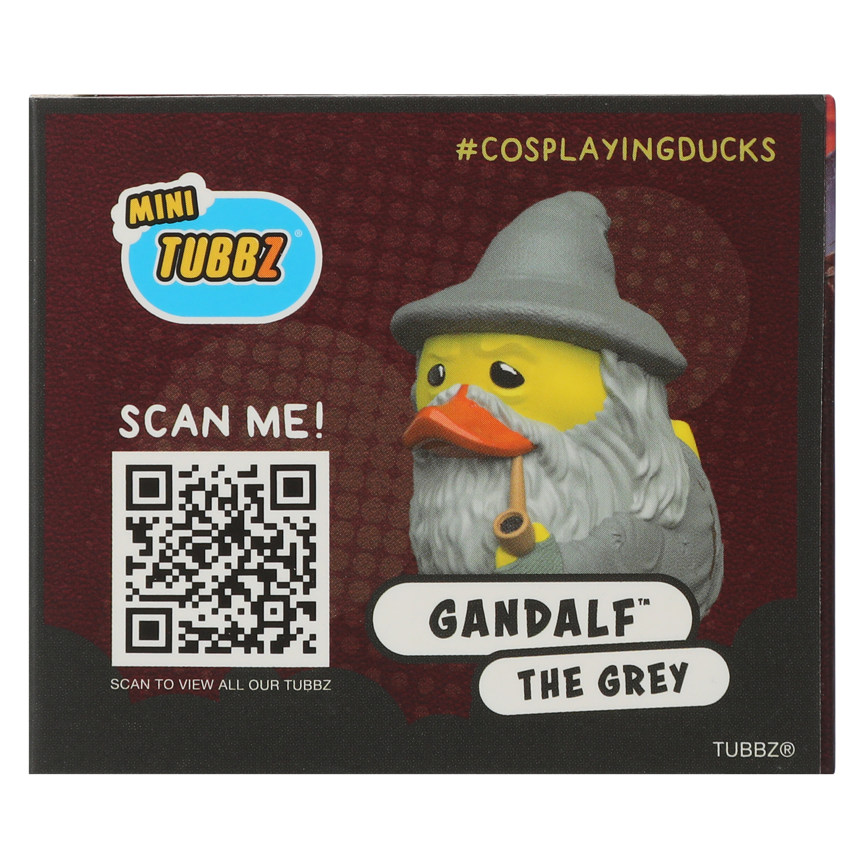 The Lord Of The Rings Mini TUBBZ® Collectible Duck - Gandalf™ The Grey