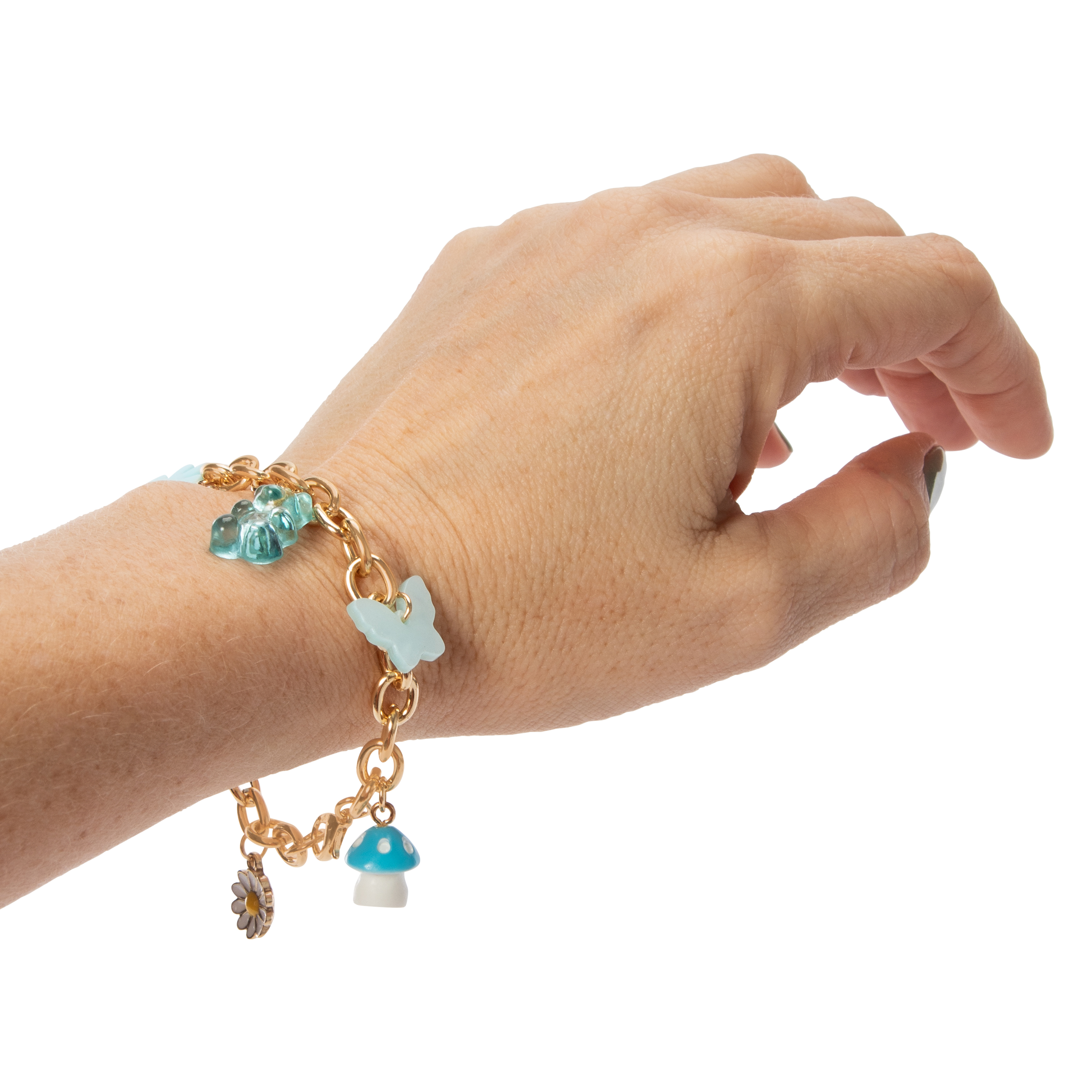 Multi-Charm Chain Bracelet