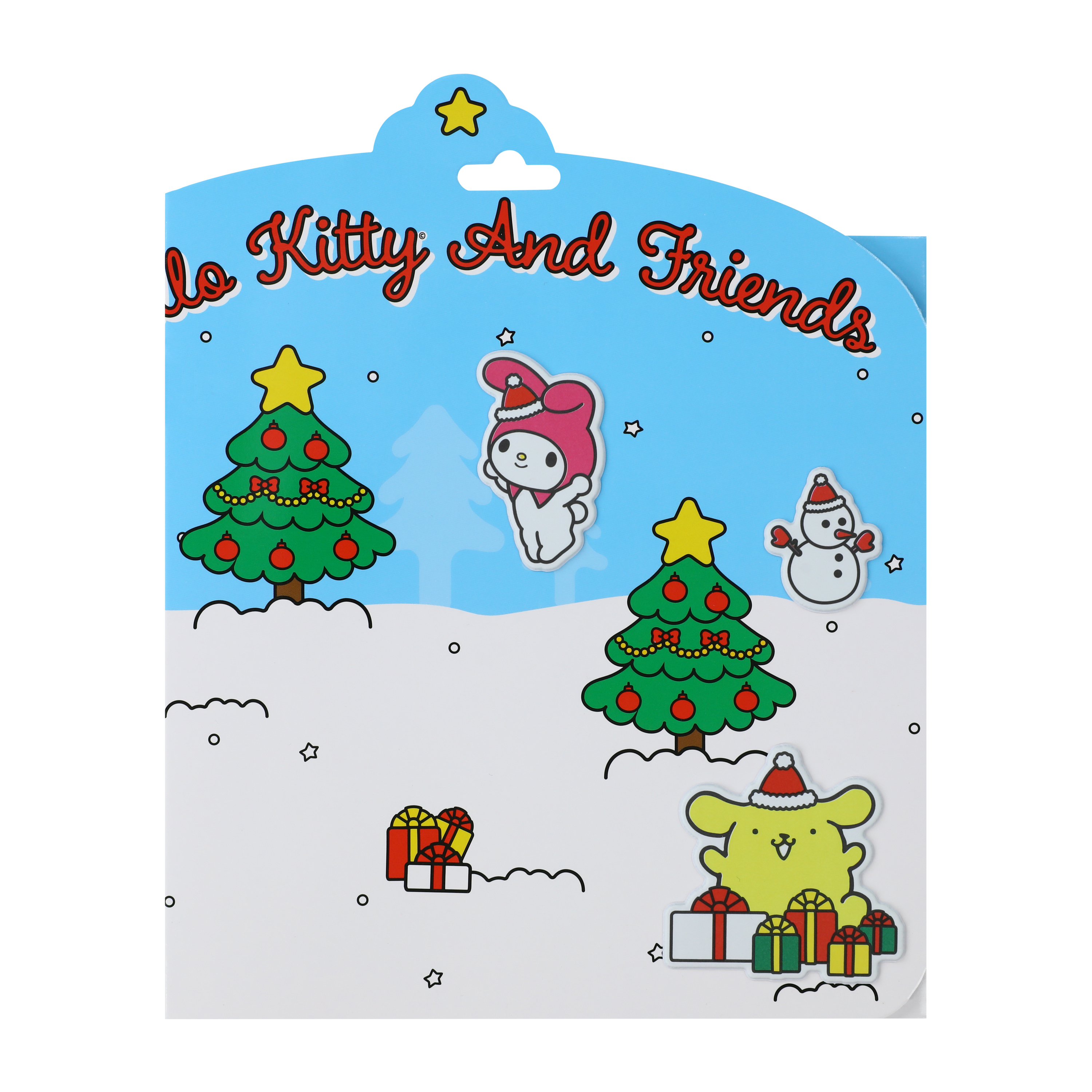 Hello Kitty & Friends® Christmas Puffy Sticker Playset