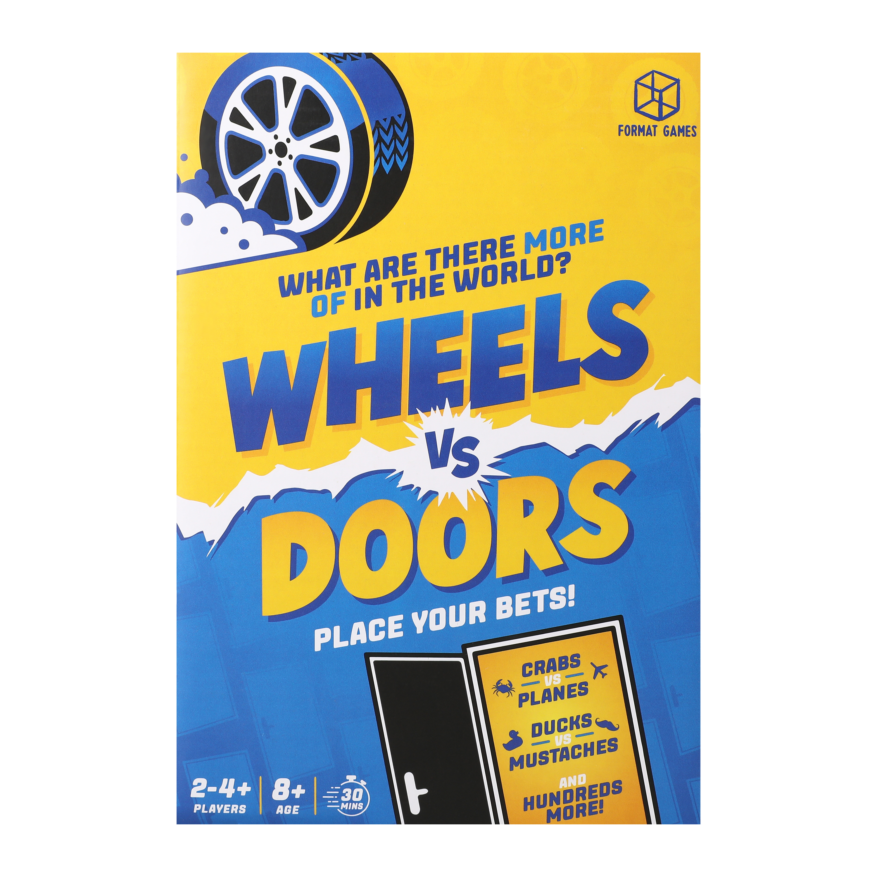 Format Games Wheels vs Doors Board Game