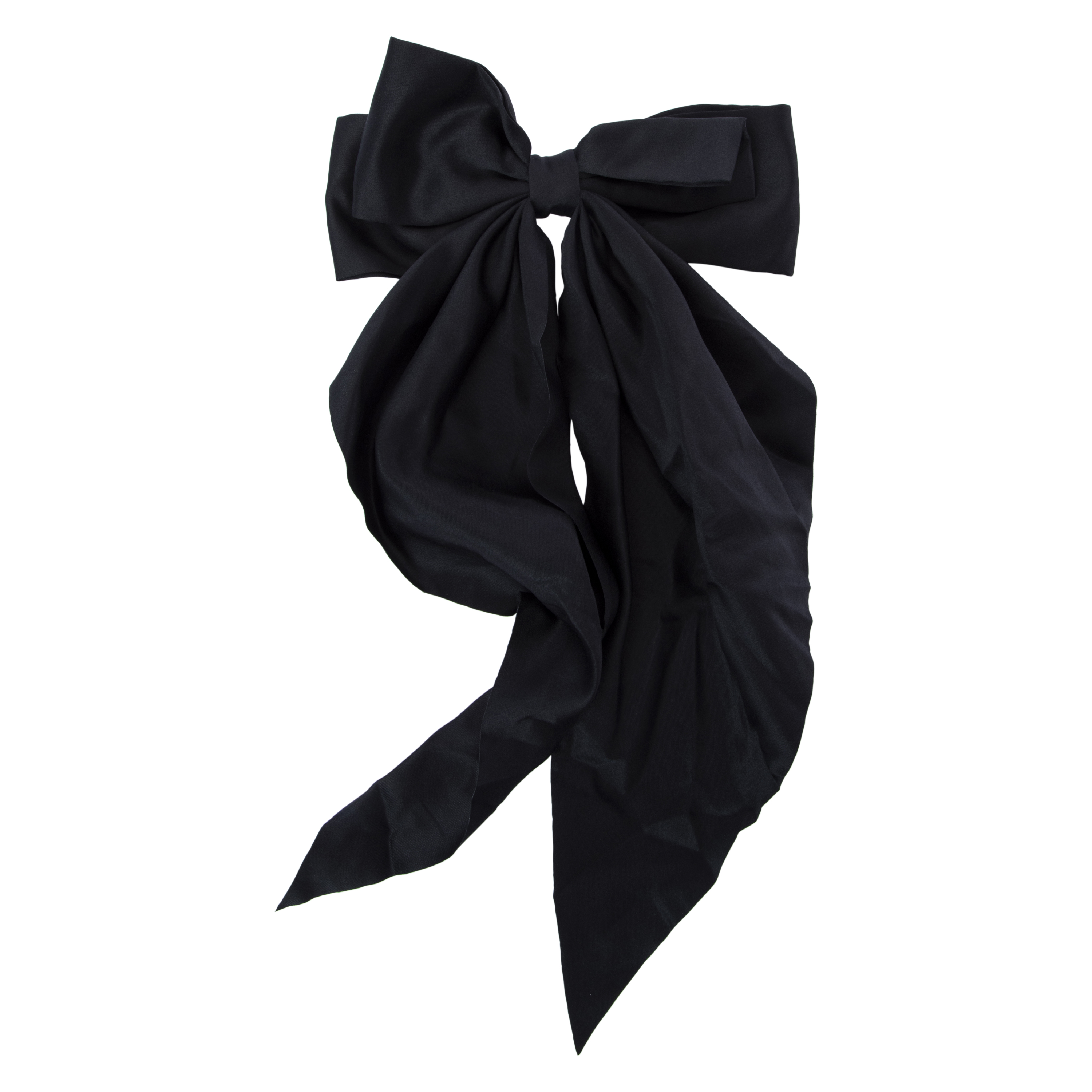 Oversized Satin Hair Bow
