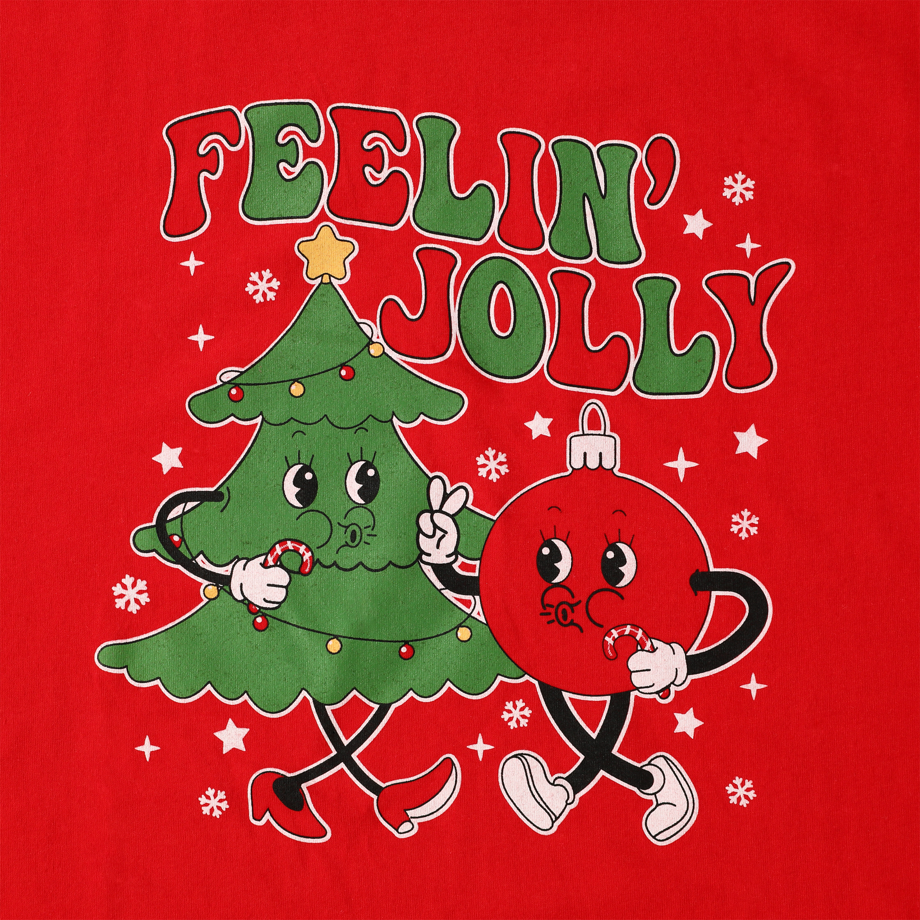 'Feelin Jolly' Christmas Graphic Tee