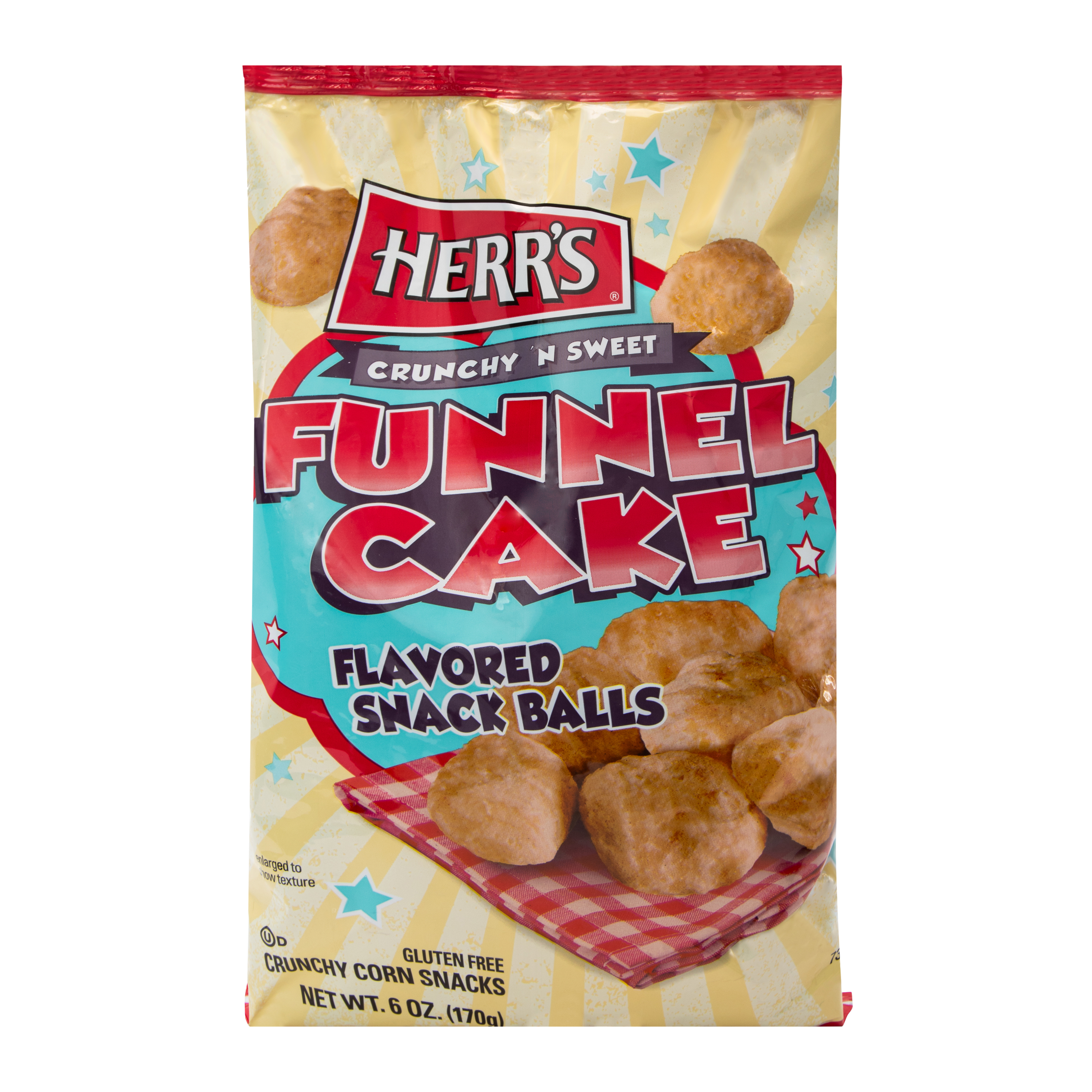 Herr's® Funnel Cake Flavored Snack Balls 6oz
