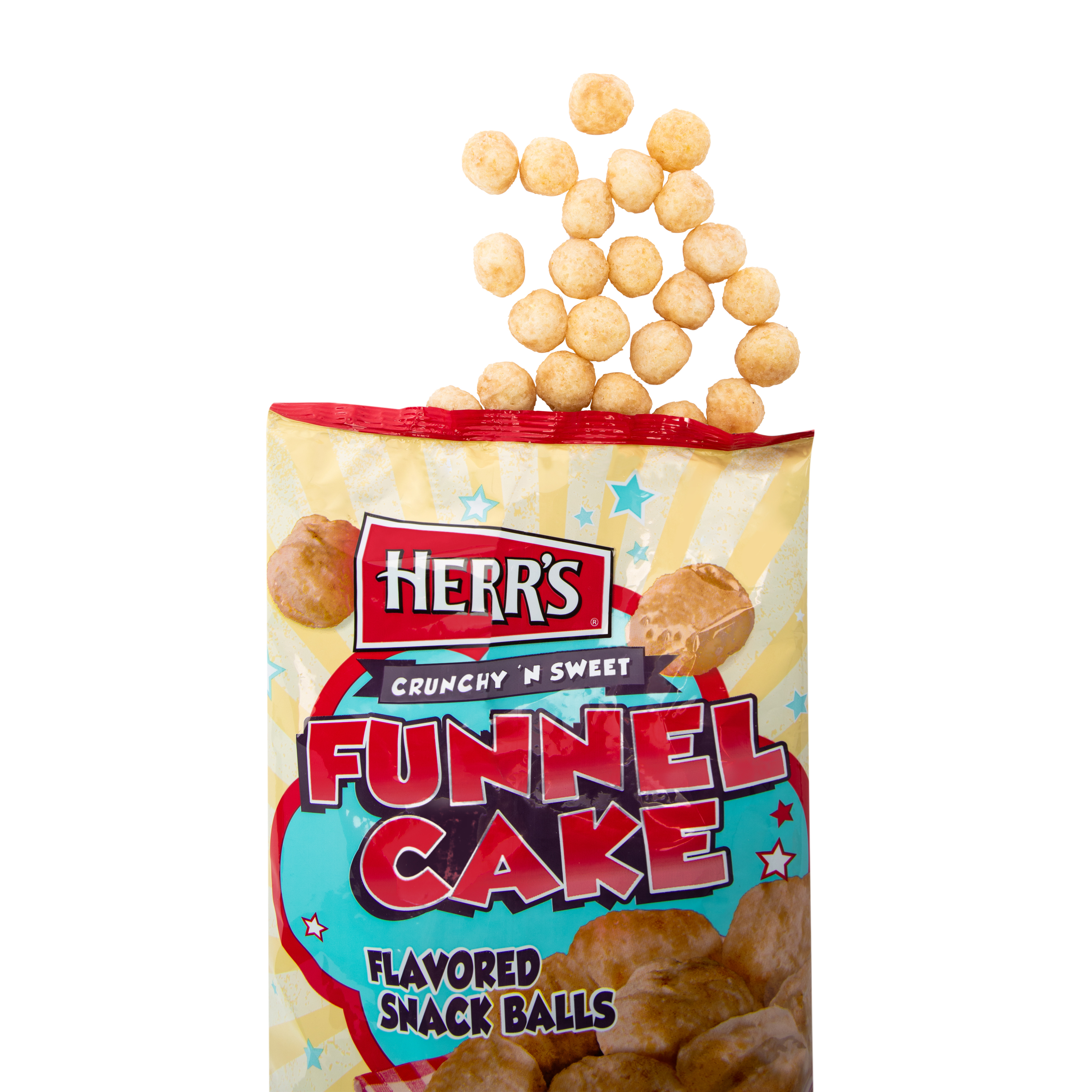 Herr's® Funnel Cake Flavored Snack Balls 6oz