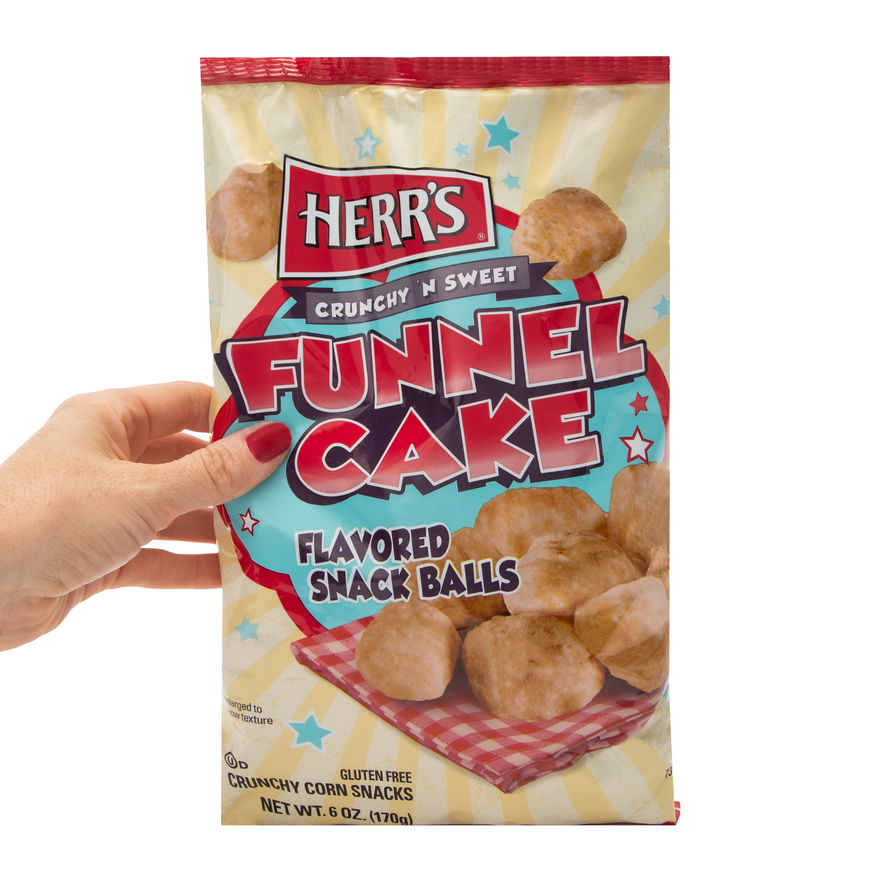Herr's® Funnel Cake Flavored Snack Balls 6oz