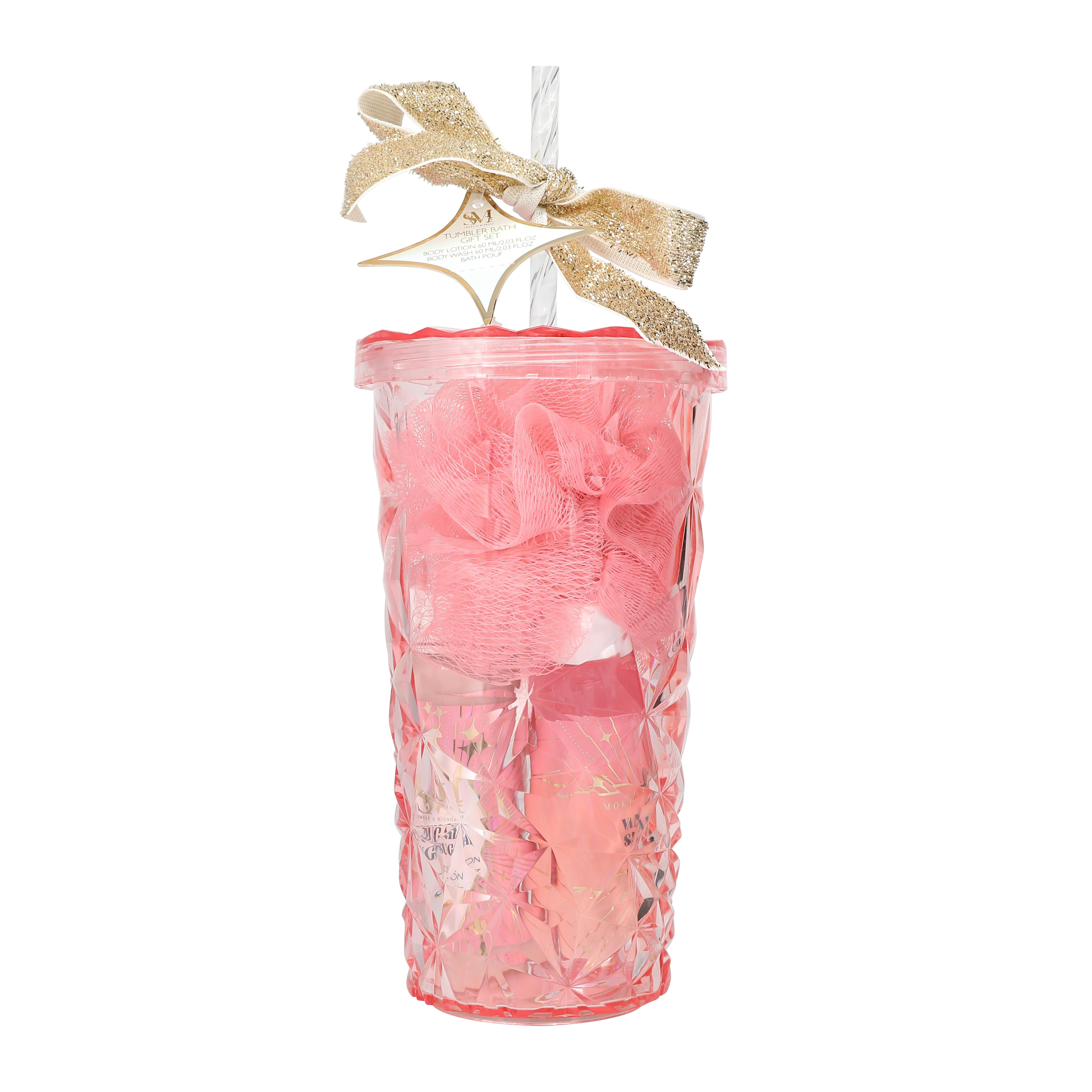 Pink Tumbler Gift Set, 3-Piece