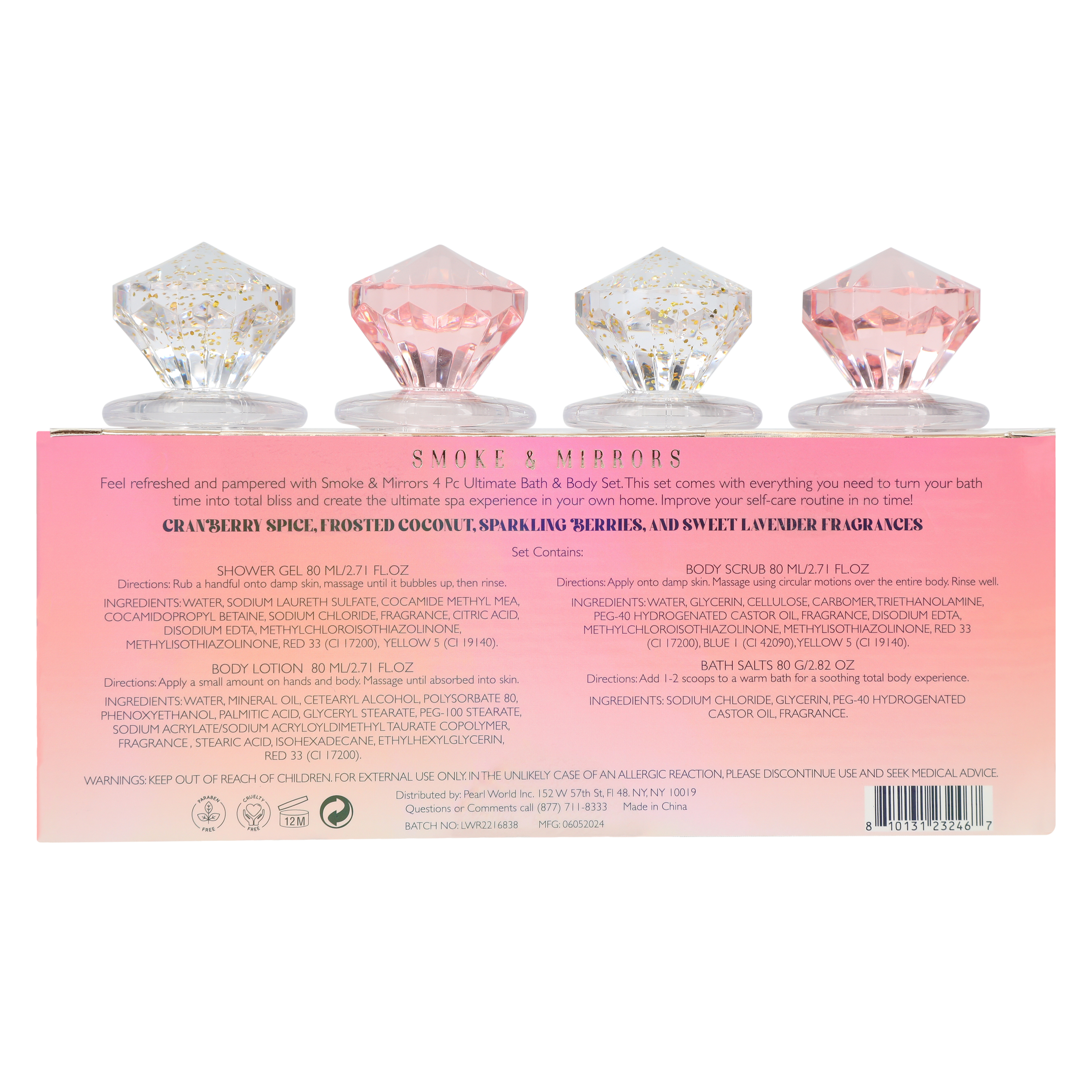 Ultimate Bath & Body Set 4-Piece