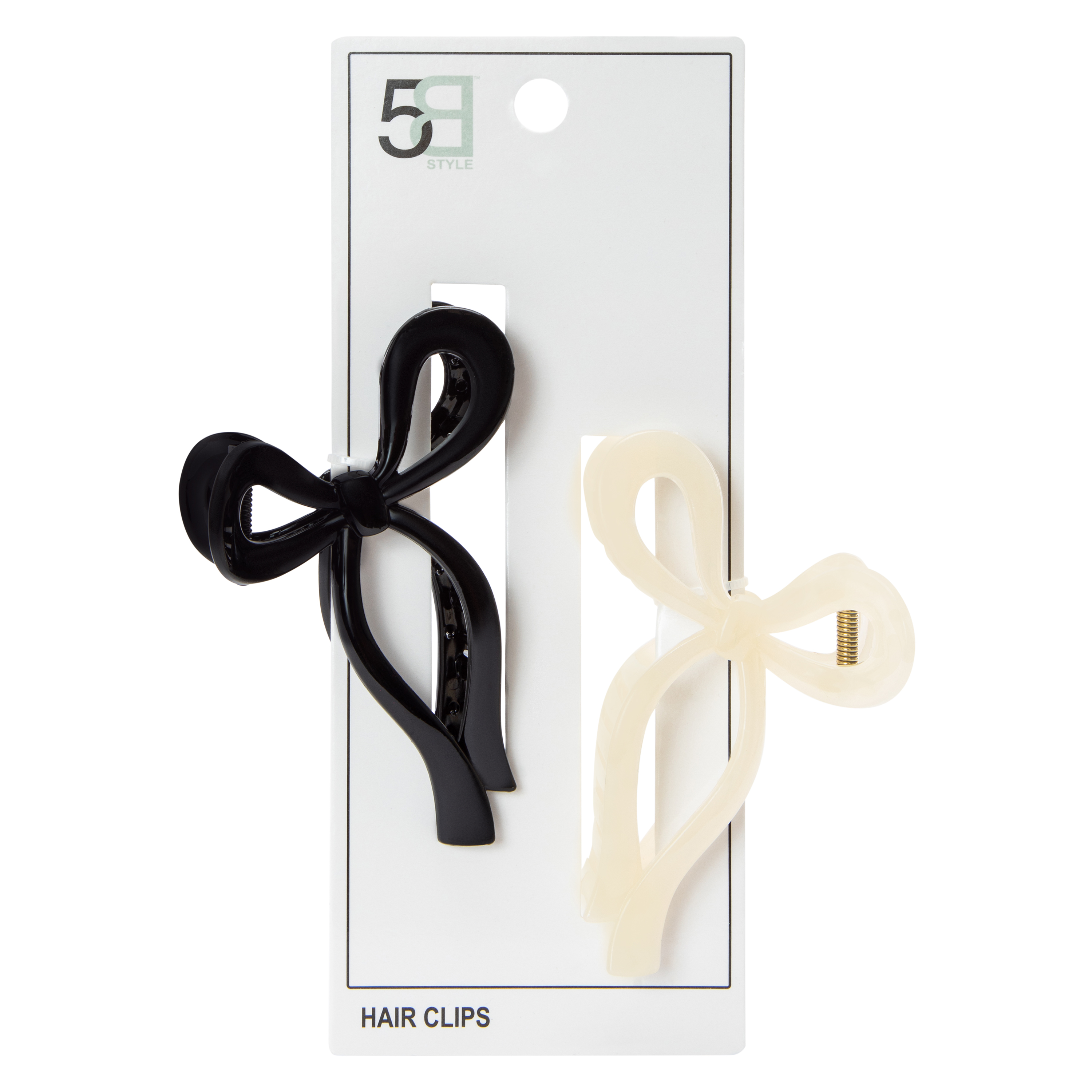 Bow Hair Clips 2-Count
