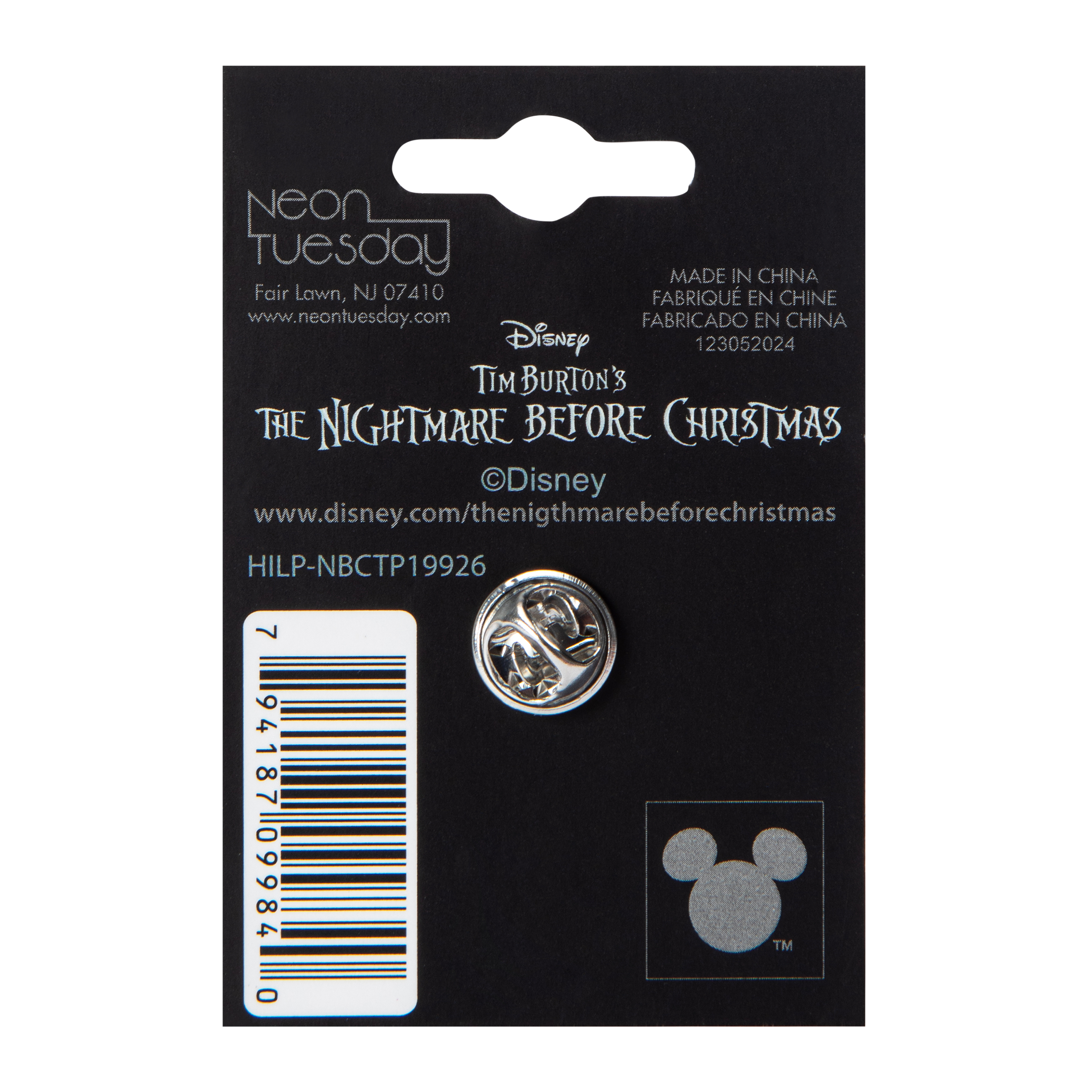 Disney Tim Burton's The Nightmare Before Christmas Pin