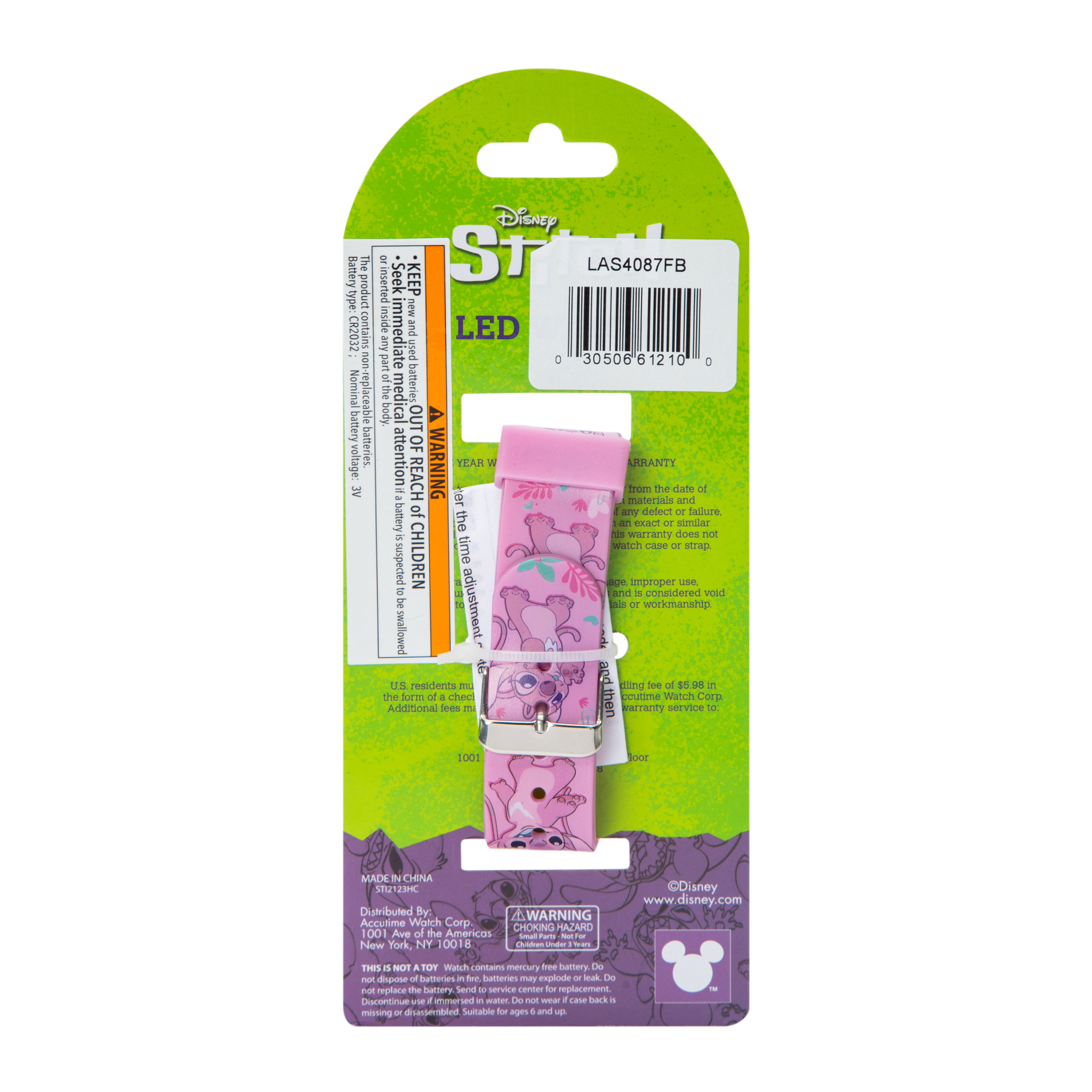 Disney Stitch LED Watch