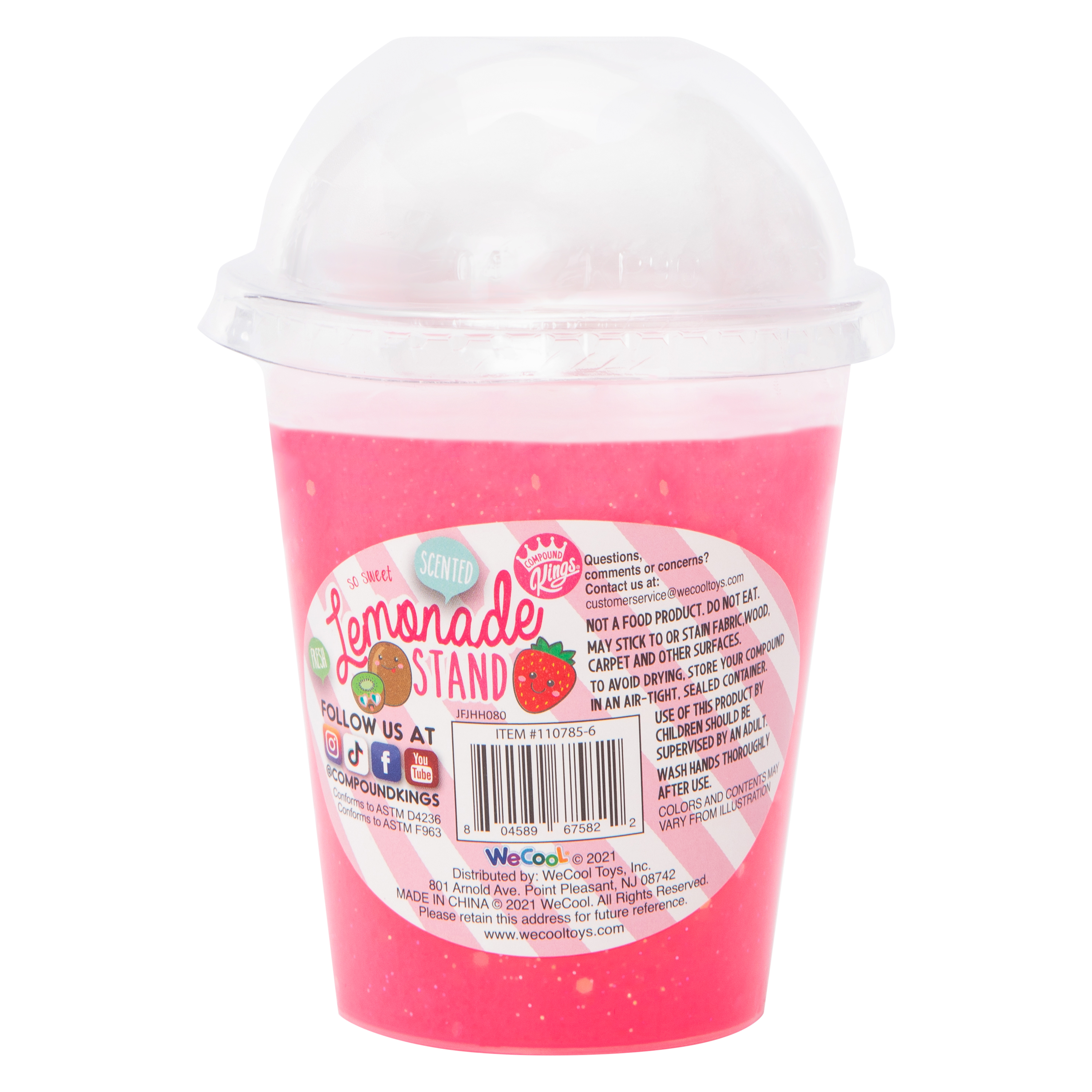 Compound Kings® Lemonade Stand Scented Slime 10oz