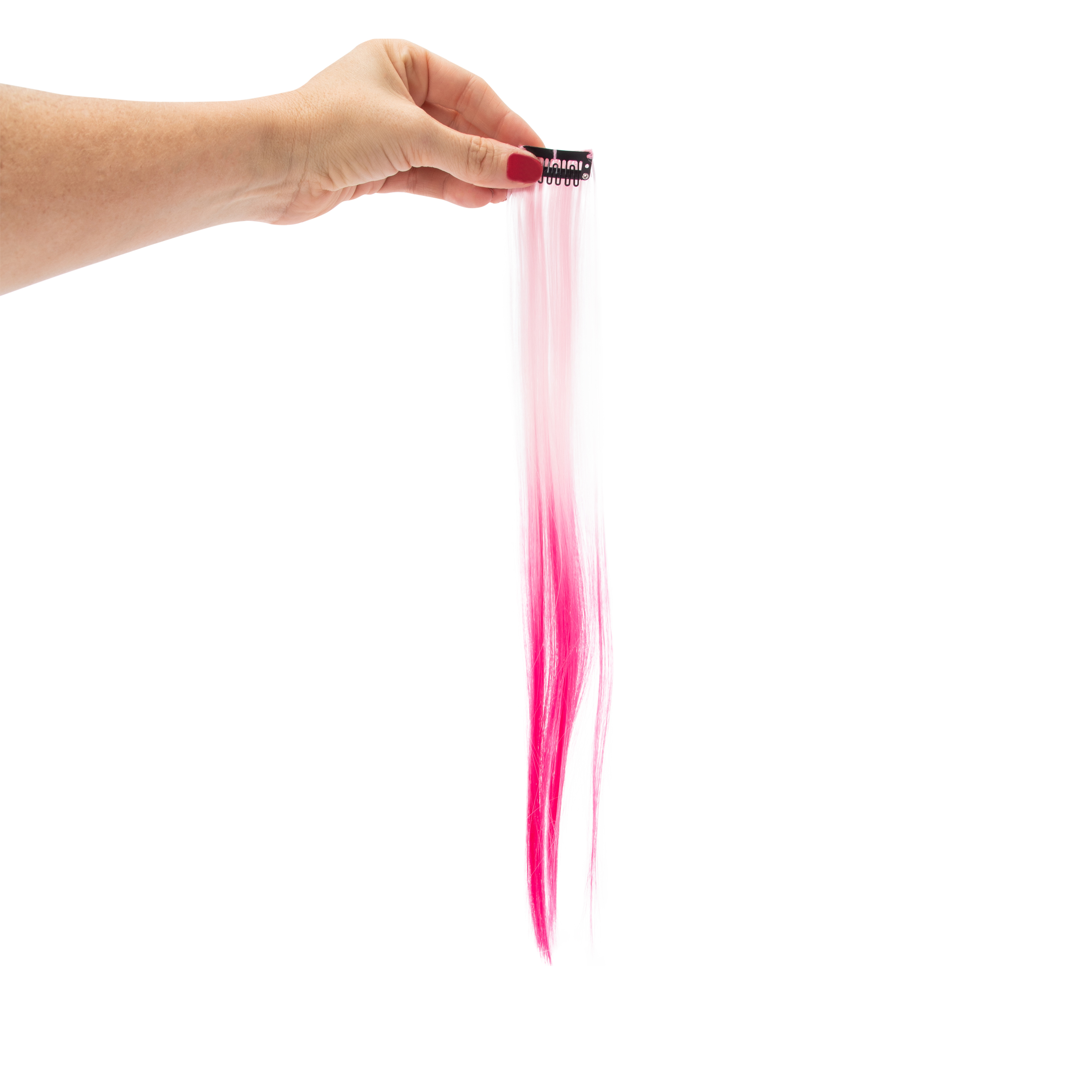 Ombre Faux Hair Clips 2-Count