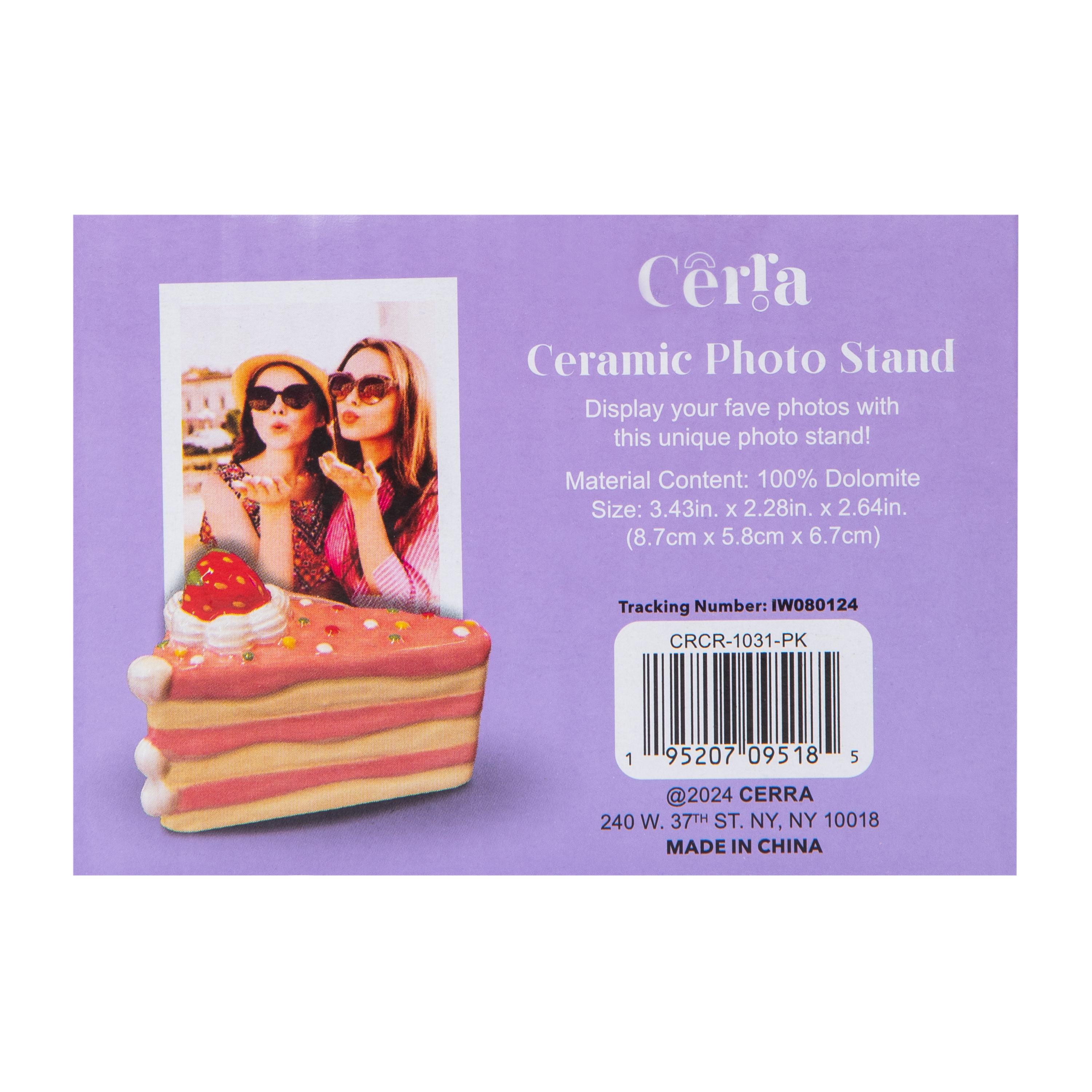 Ceramic Photo Holder