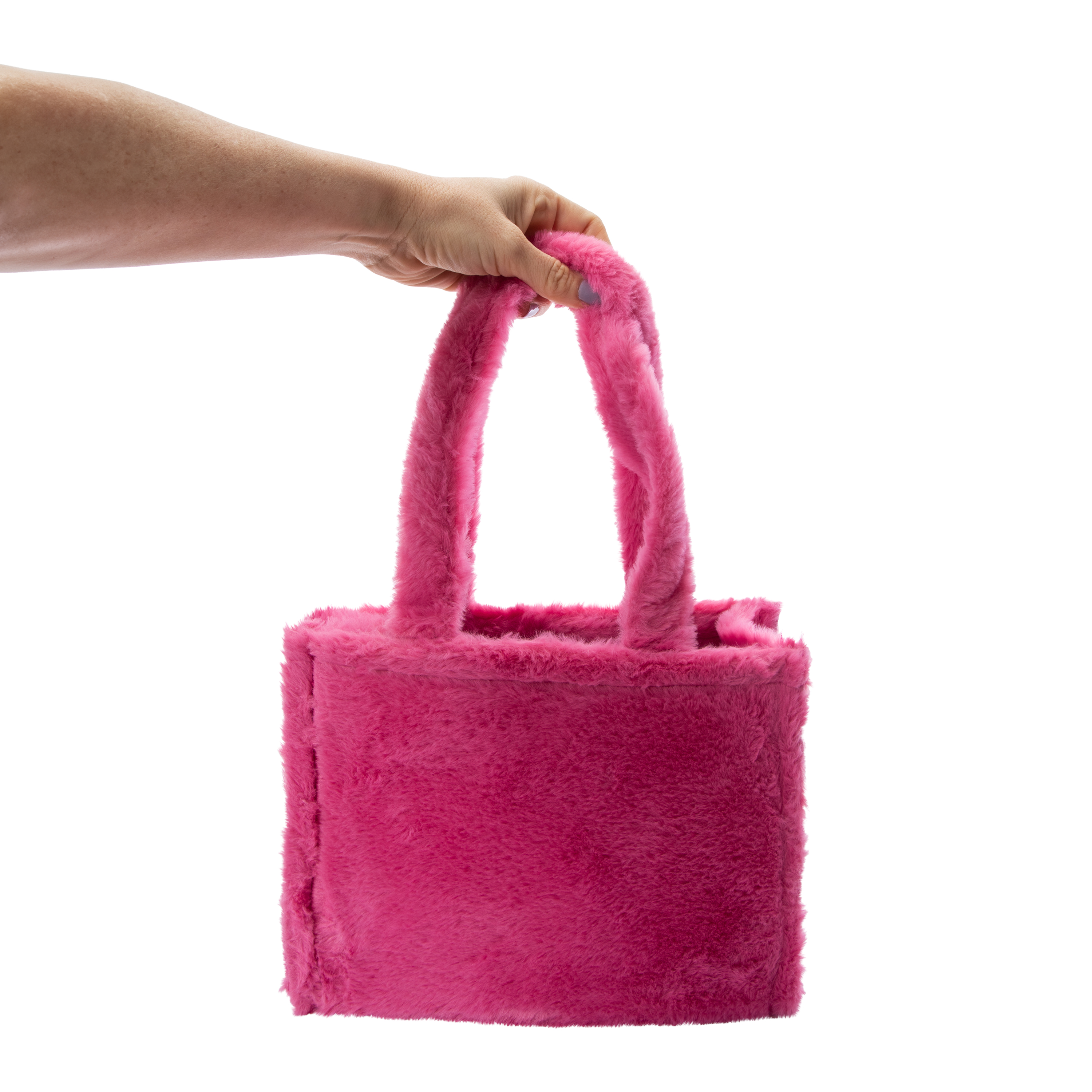 Faux Fur Mini Tote Bag | Five Below