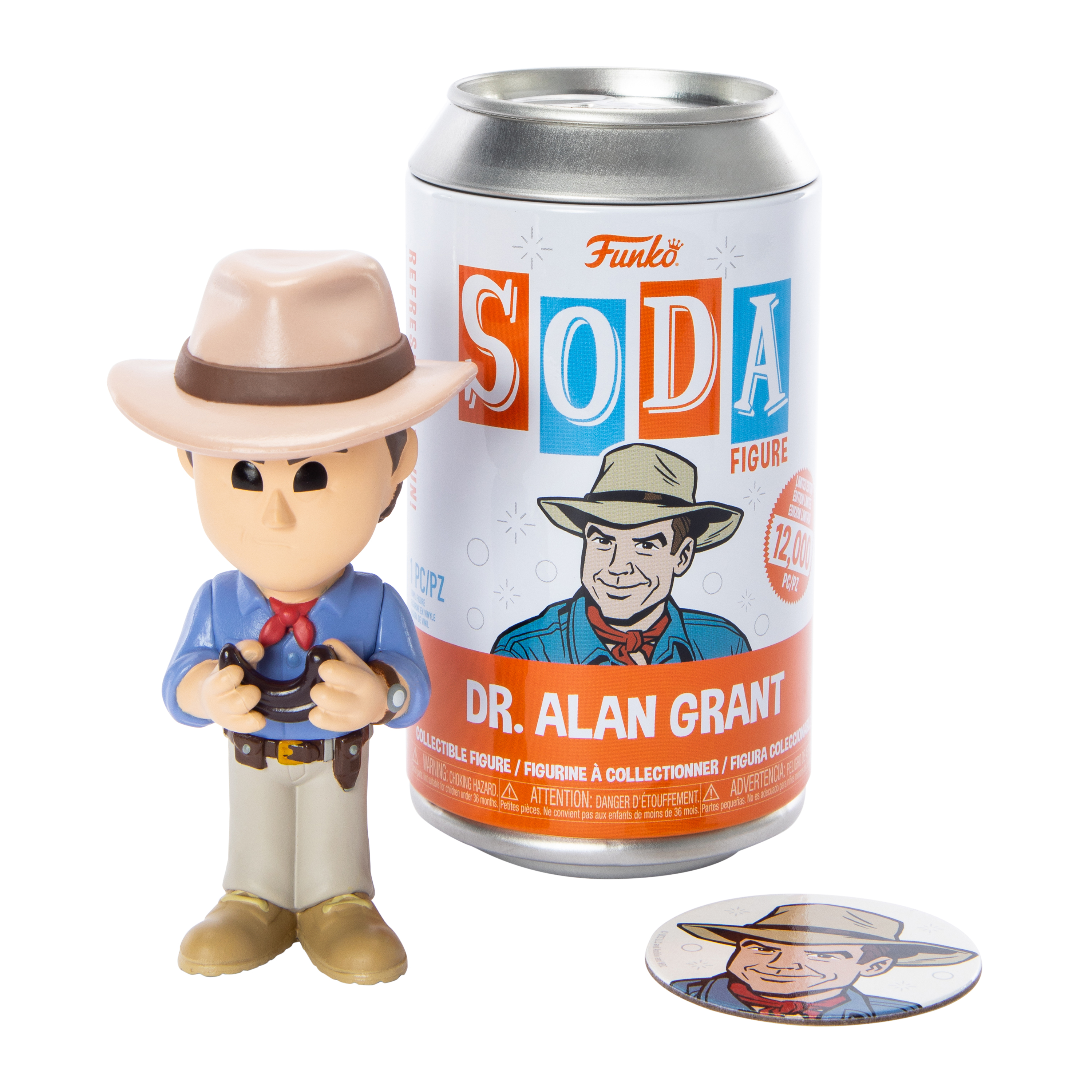 Funko Soda Dr. Alan Grant Collectible Figure