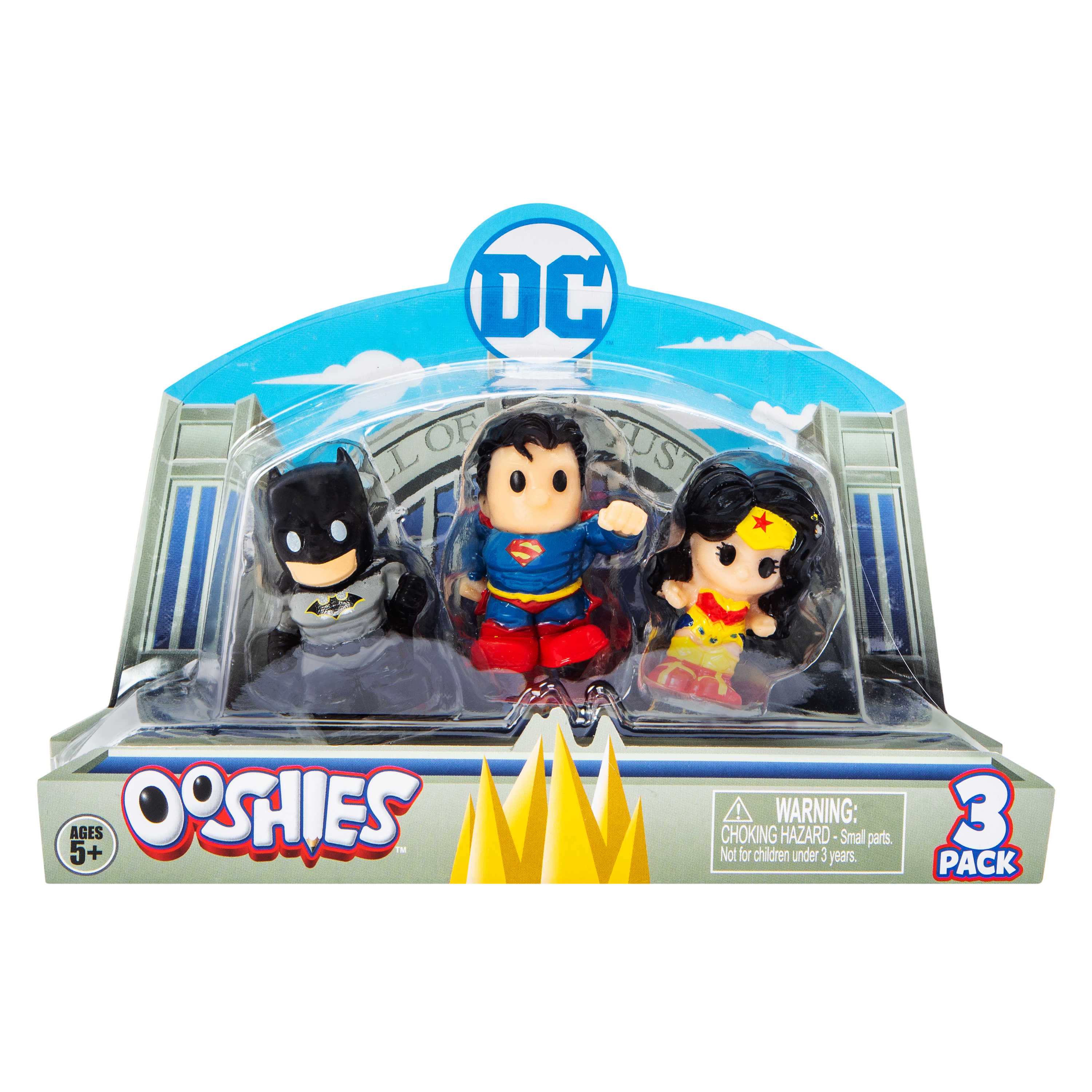 DC Comics Mini Ooshies- 3 pack
