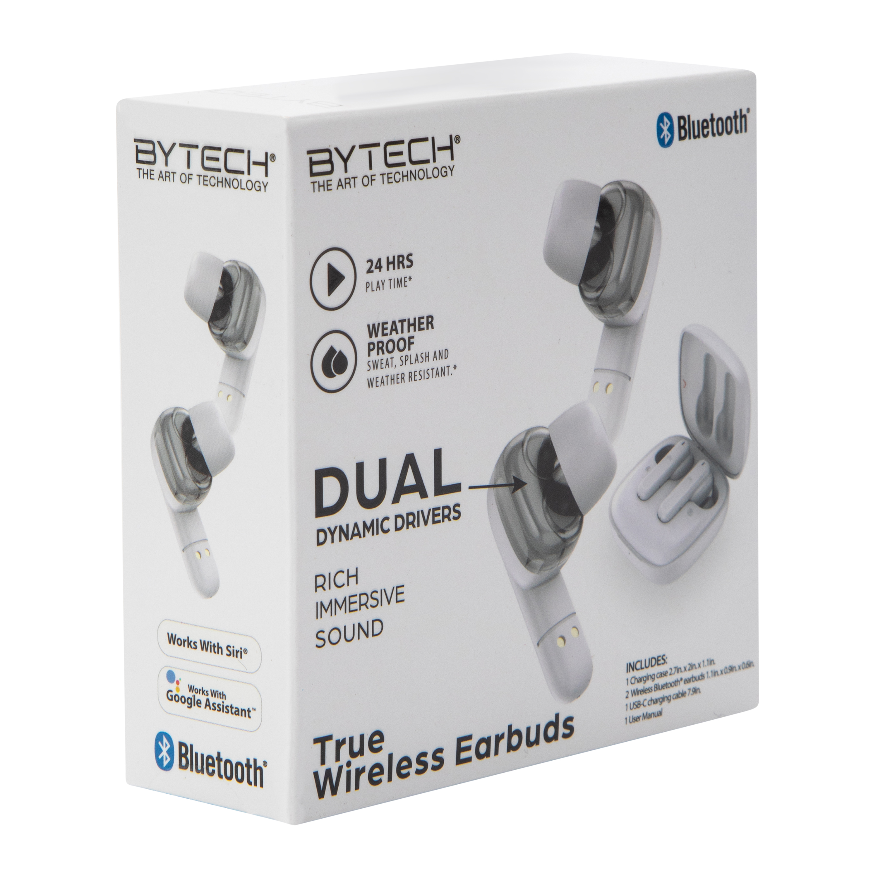 Bytech Stereo Earbuds Bytech Metro Wireless Earbuds Bluetooth