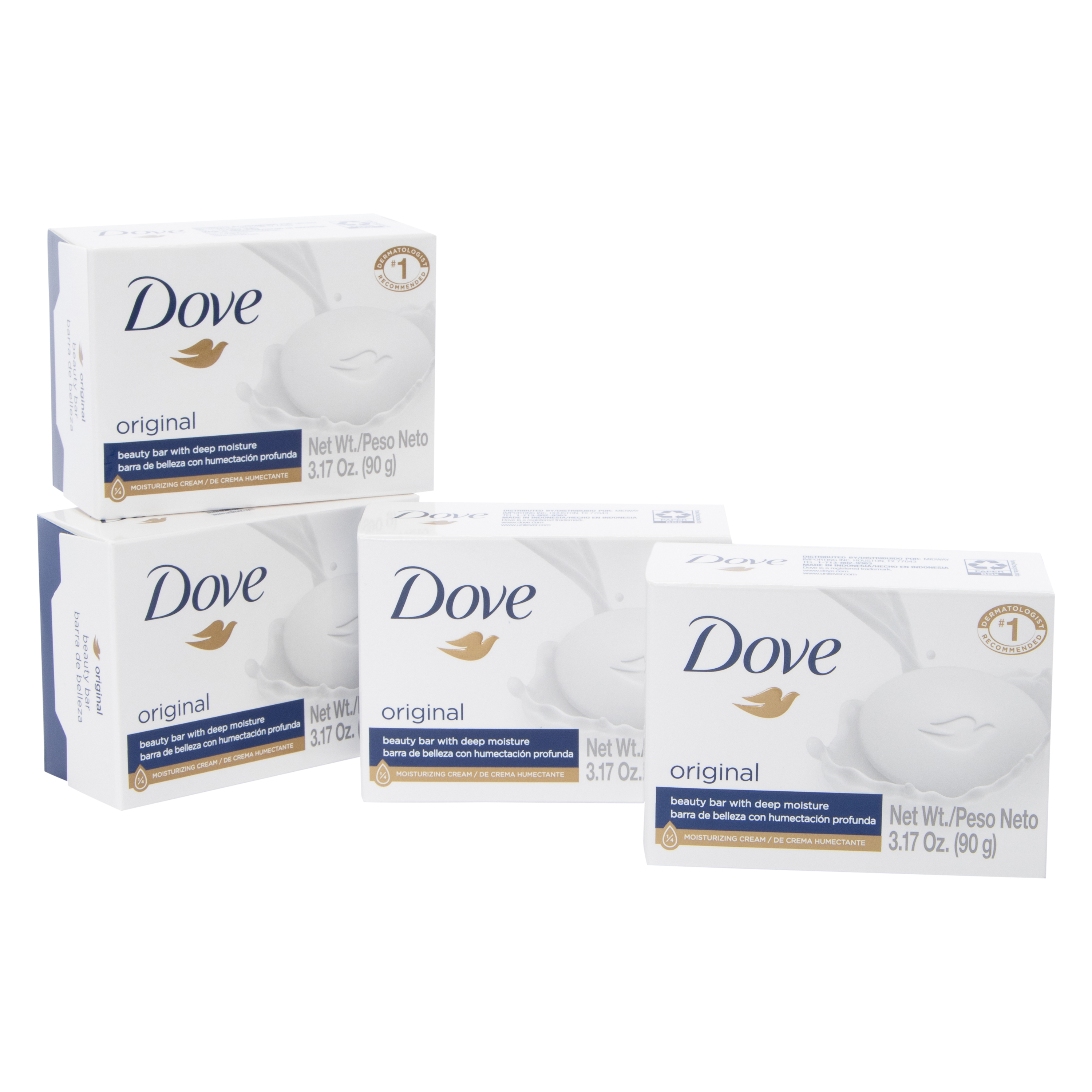 Dove Original Beauty Bar Set 4-Count