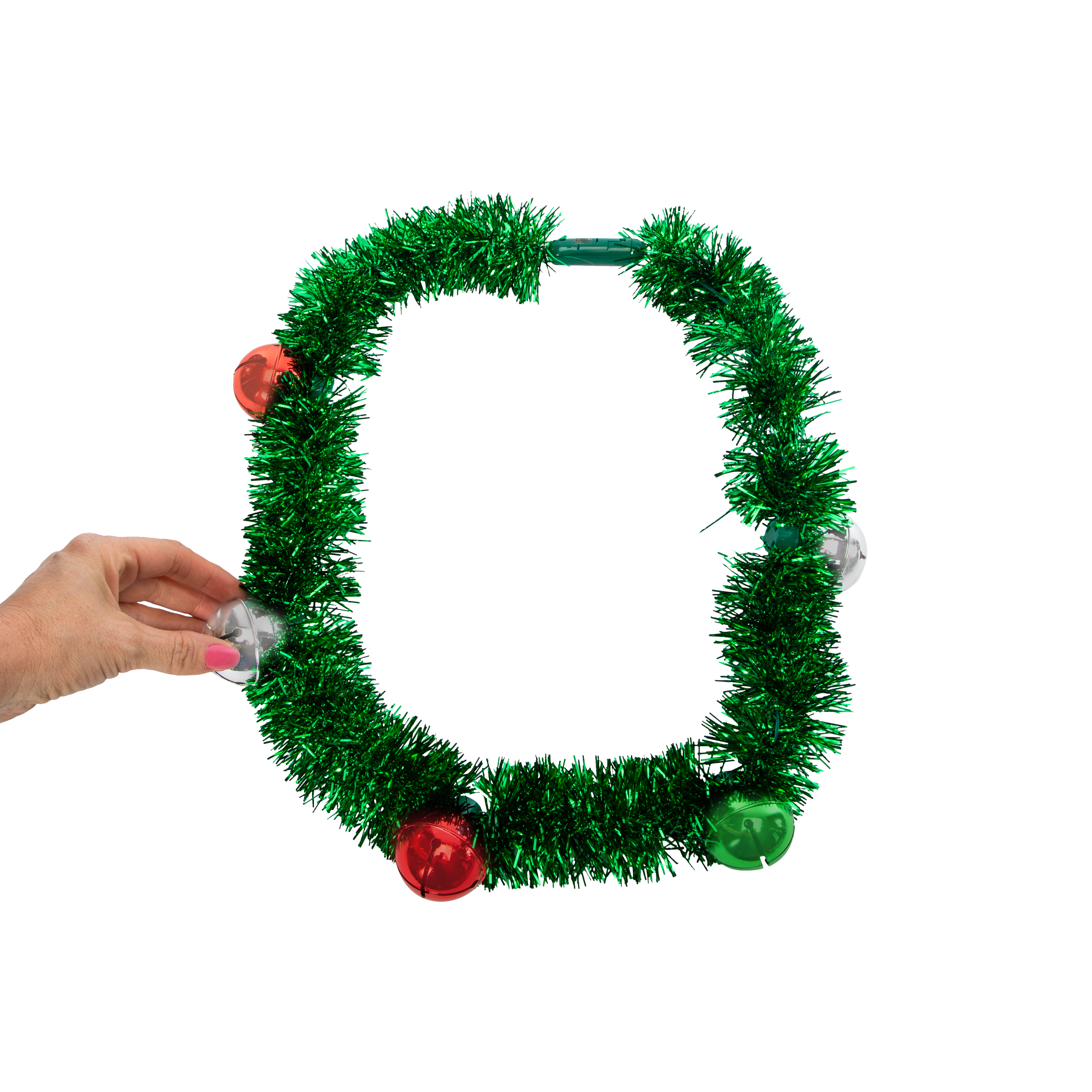 Towinle 5 pezzi Christmas Fairy Lights per collane Christmas Necklace Fairy Lights Gioielli per il mercatino di Natale o Christmas Fairies per i fan di vetro alce (5 pack