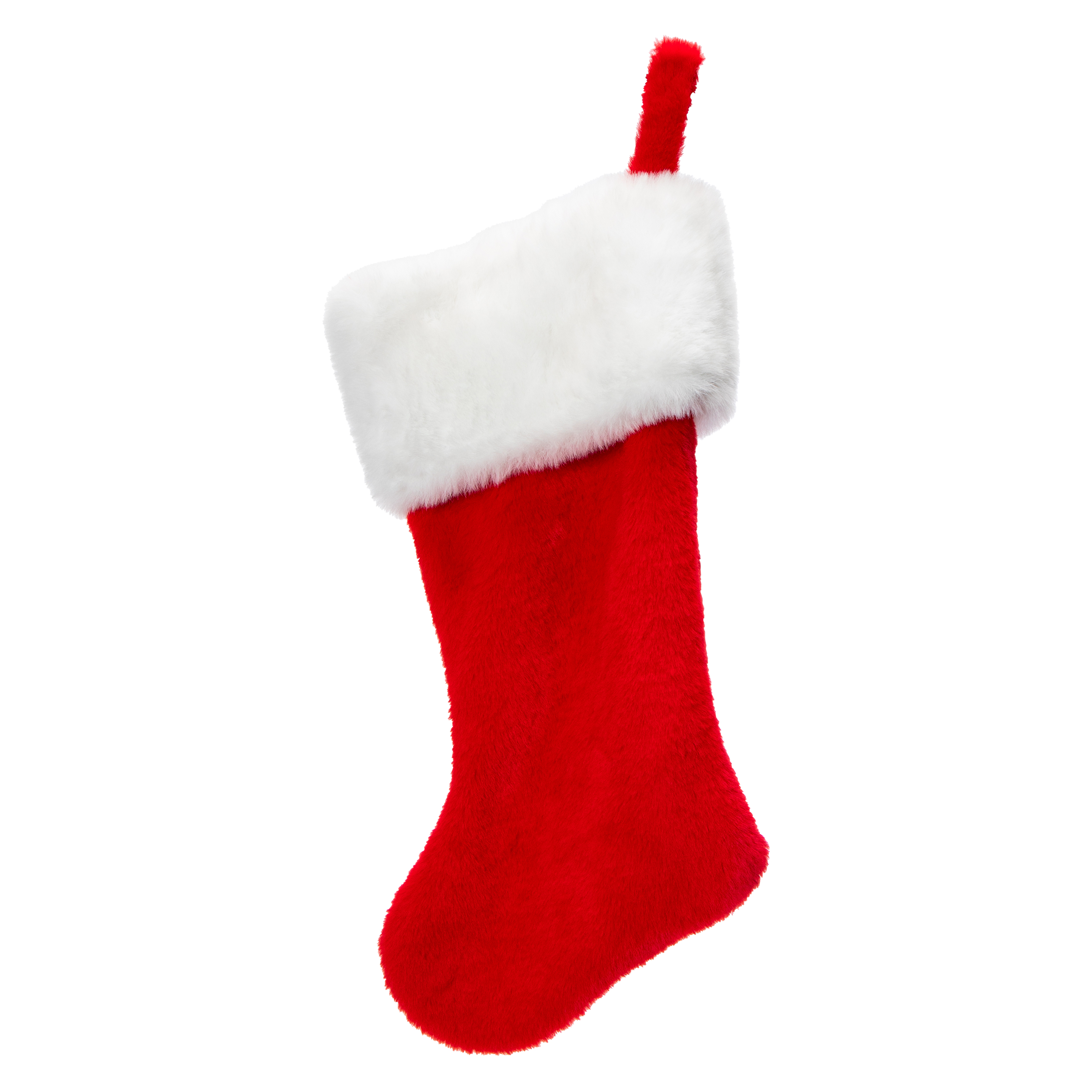 Red Monogram Stocking