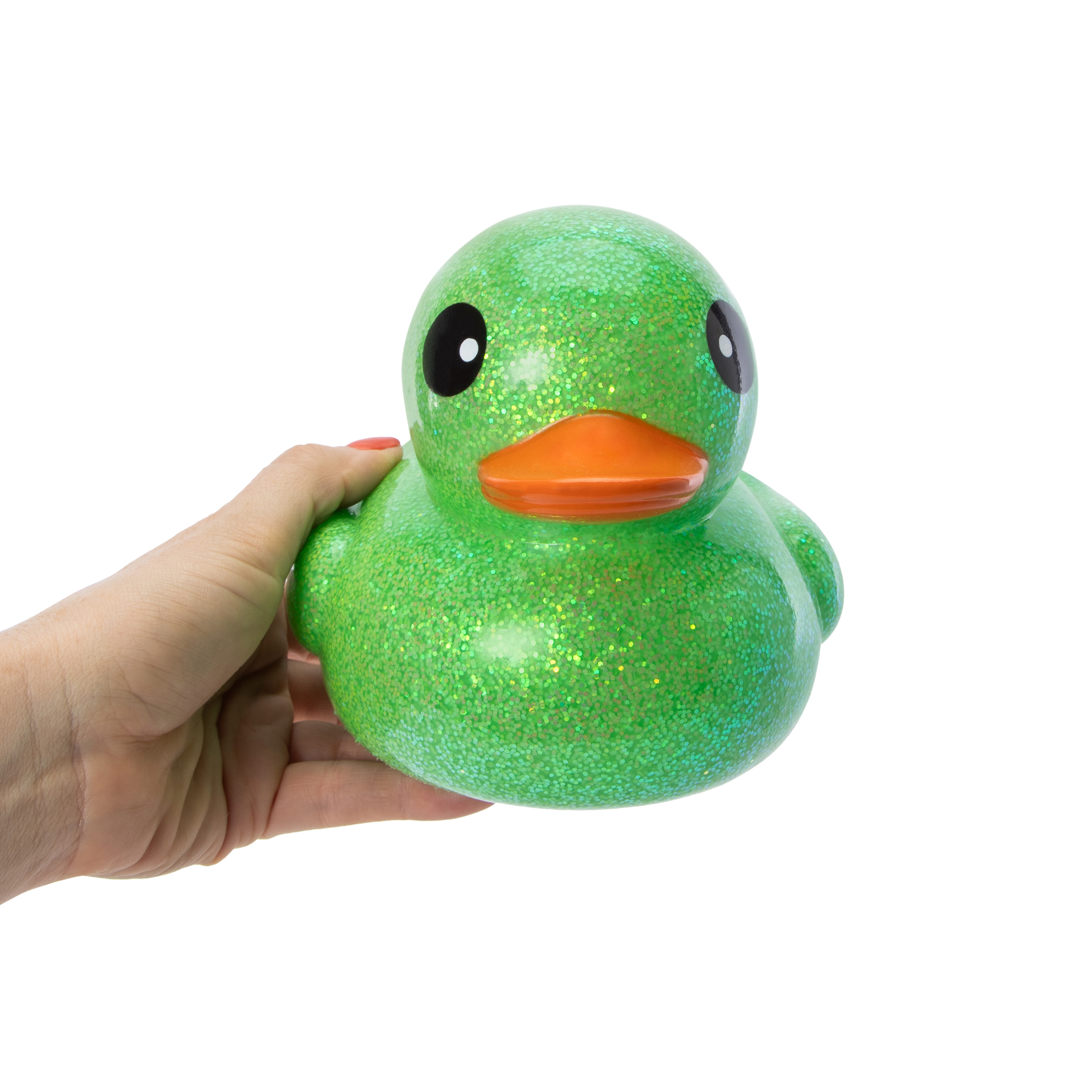 Jumbo Dazzle Duckies Glitter Duck Toy