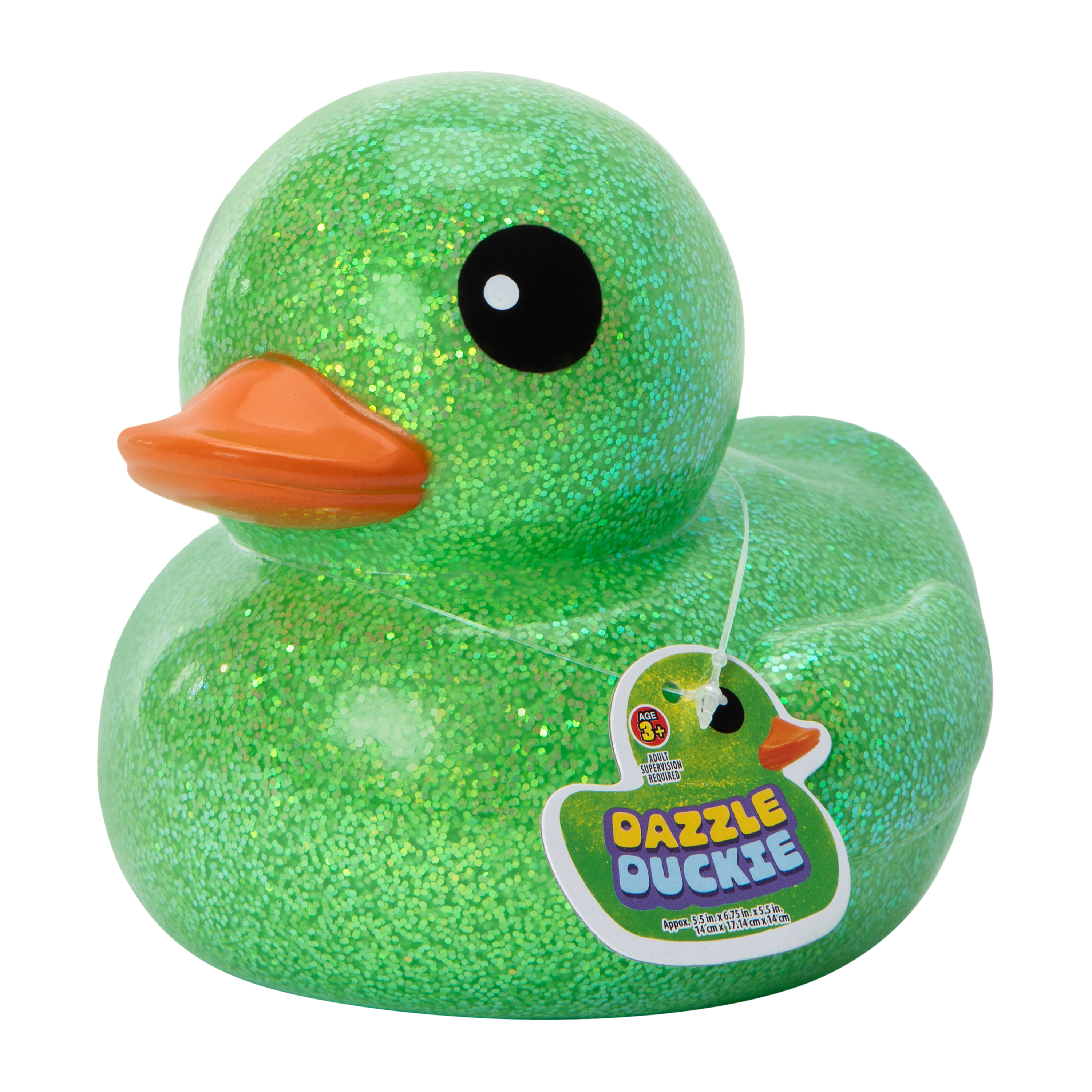 Jumbo Dazzle Duckies Glitter Duck Toy