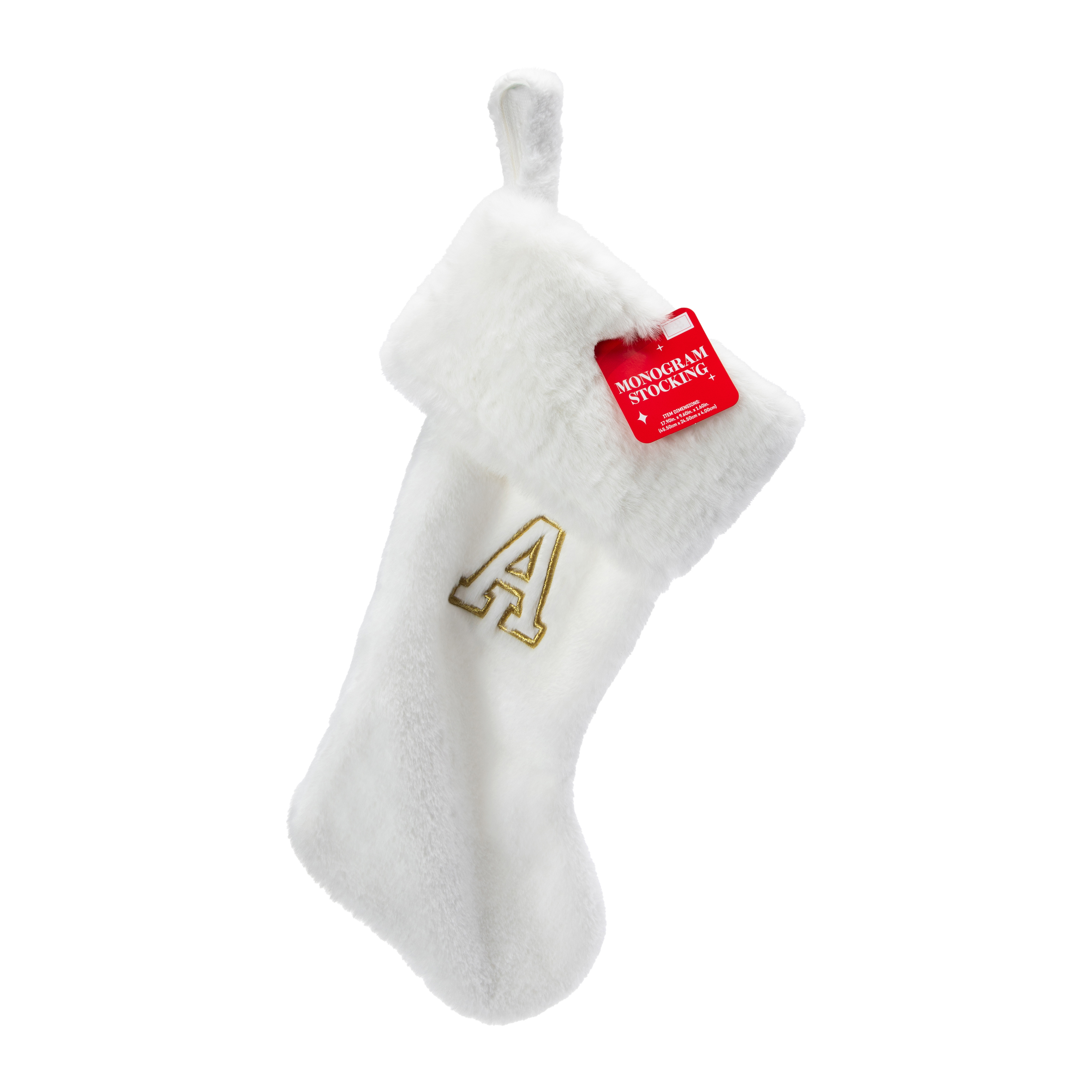 Monogram Christmas Stocking