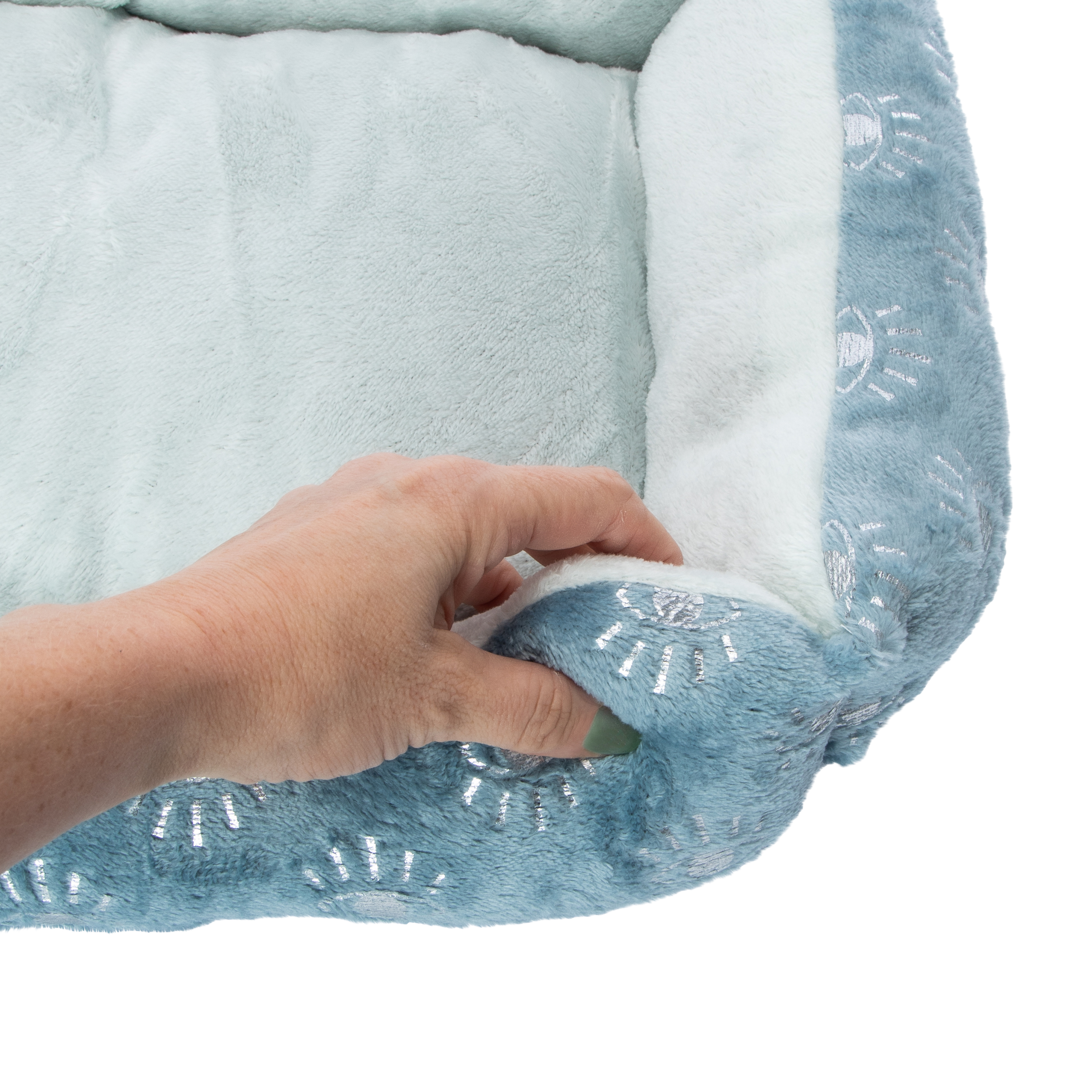 Foiled Cuddler Pet Bed 20in x 16in