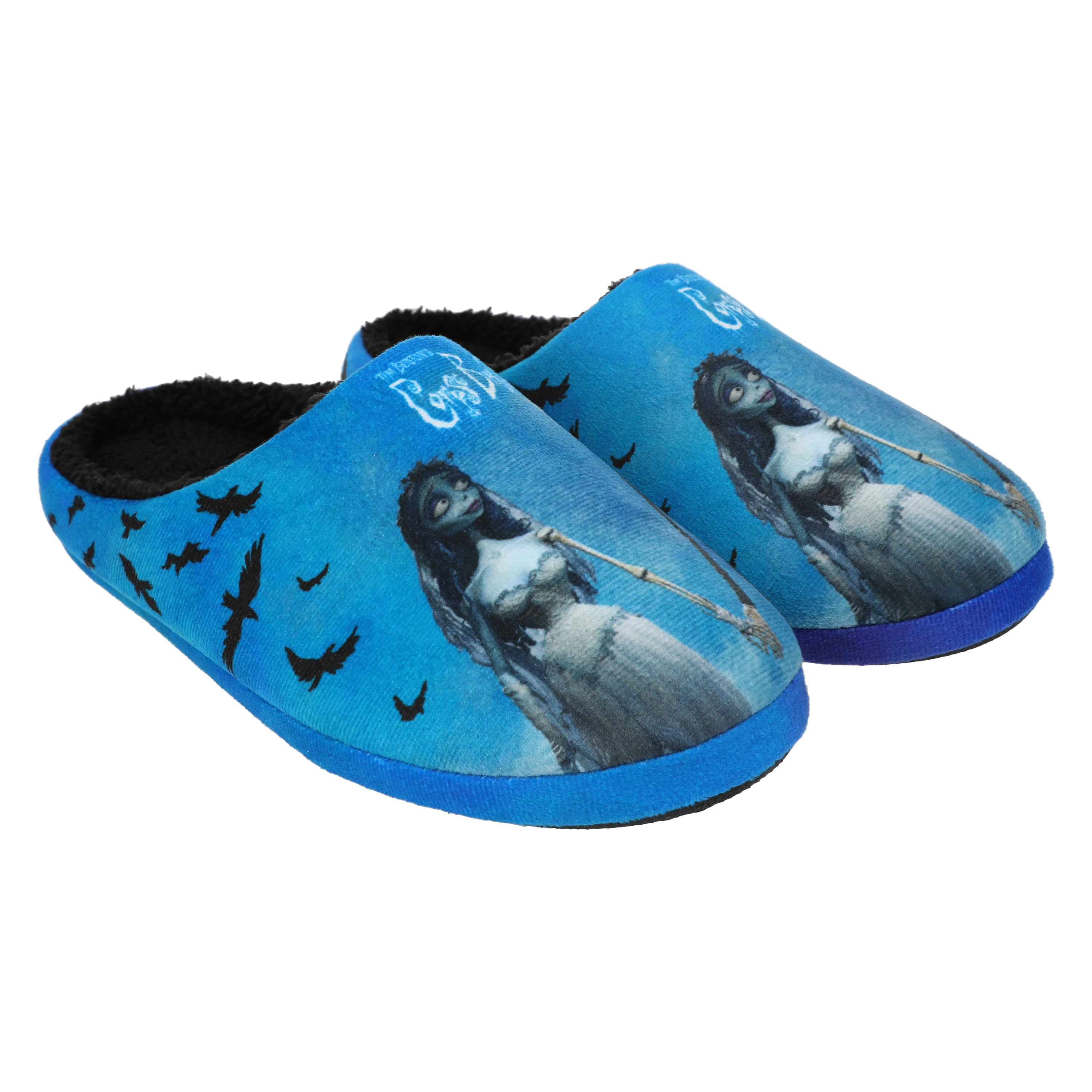 Tim Burton's Corpse Bride™ Ladies Fleece-Lined Slippers