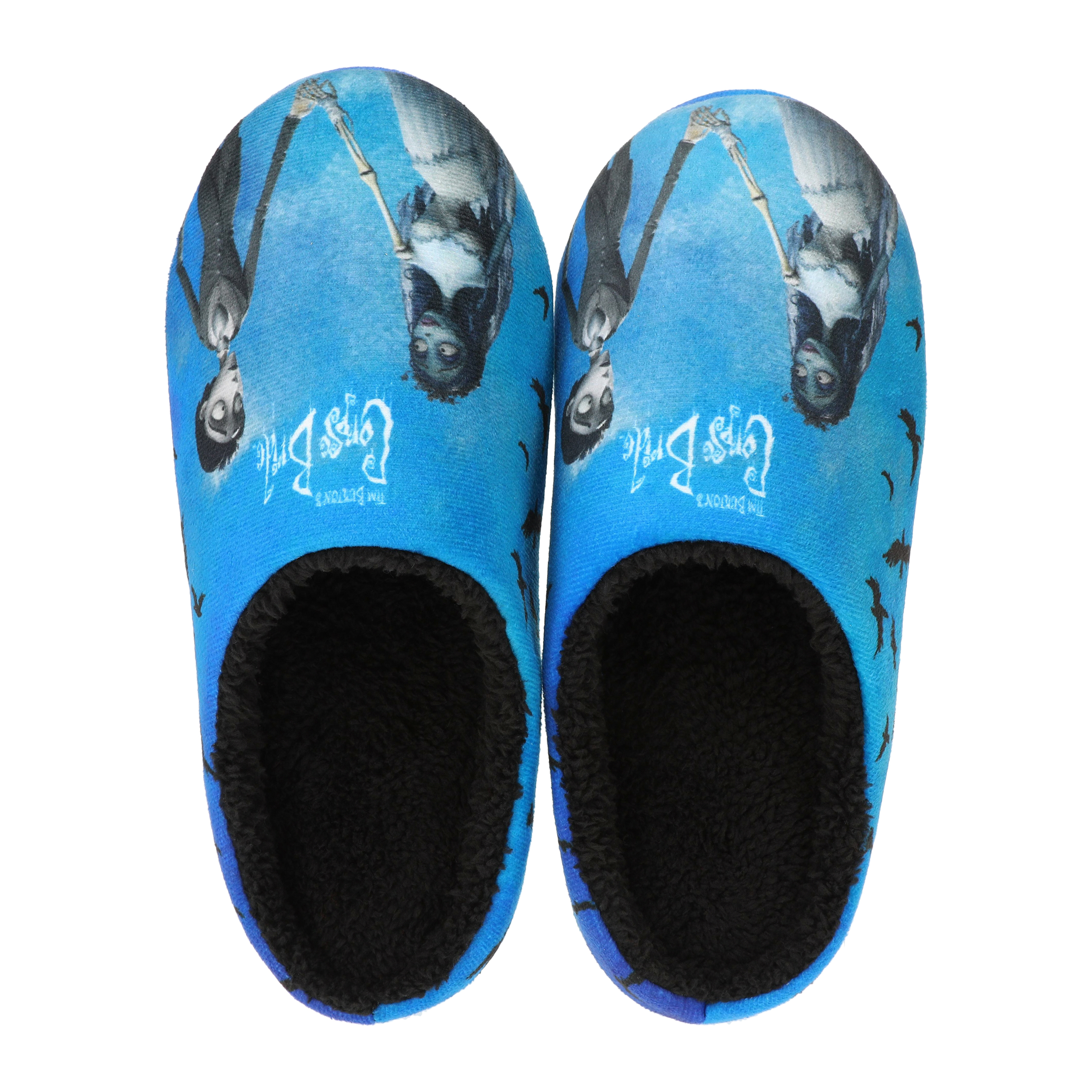 Tim Burton's Corpse Bride™ Ladies Fleece-Lined Slippers