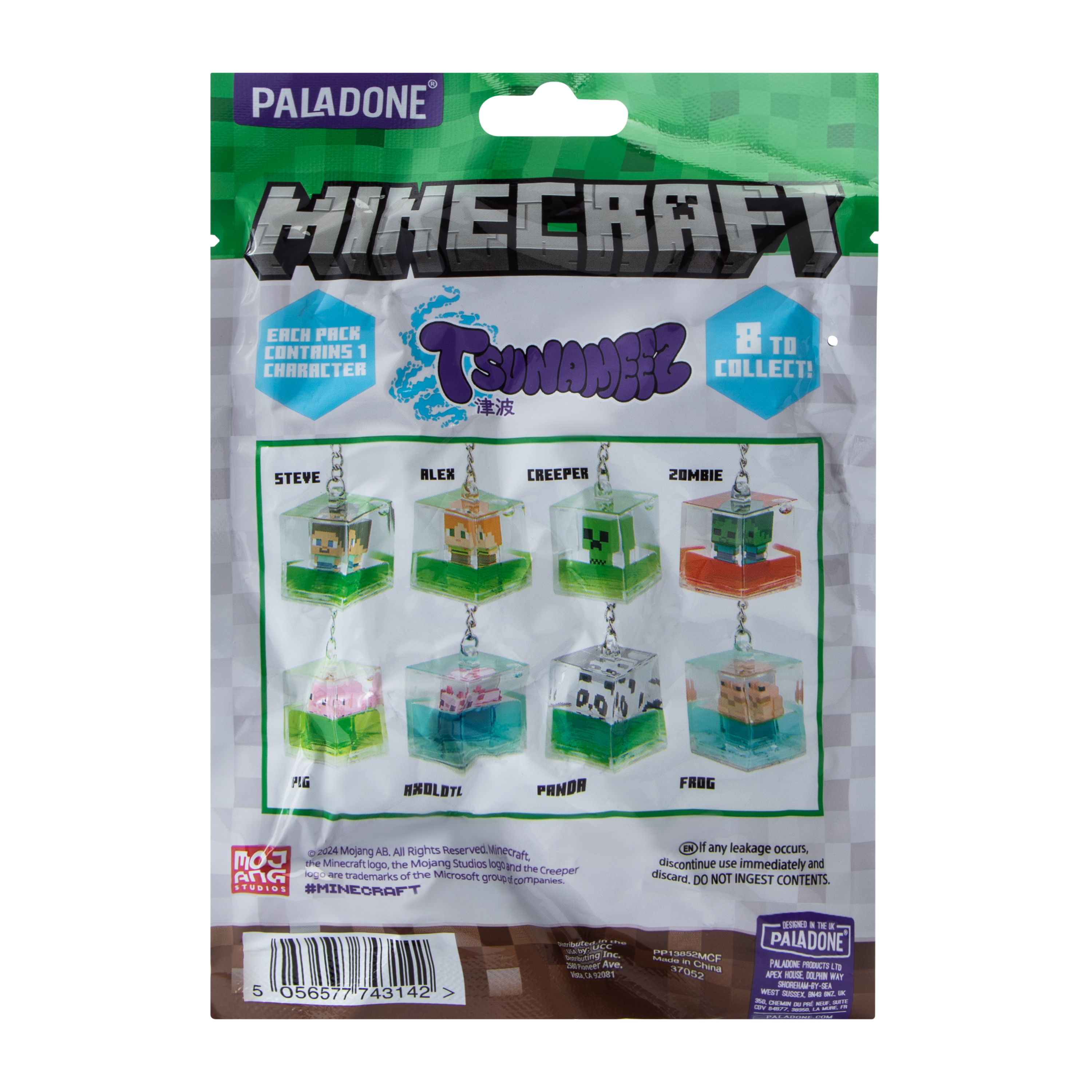 Minecraft Tsunameez Character Keychain (Styles May Vary)