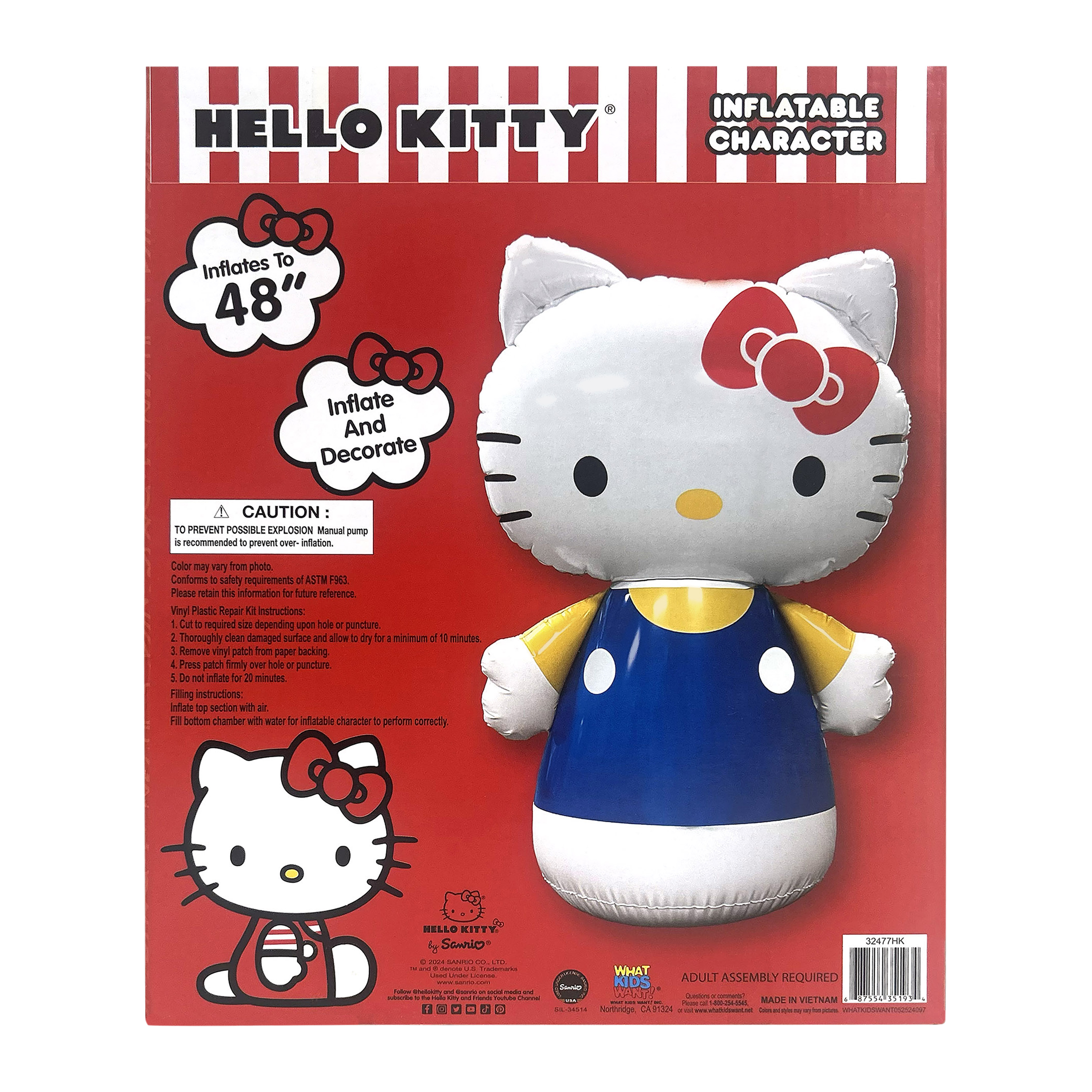Hello Kitty® Inflatable Character 48in
