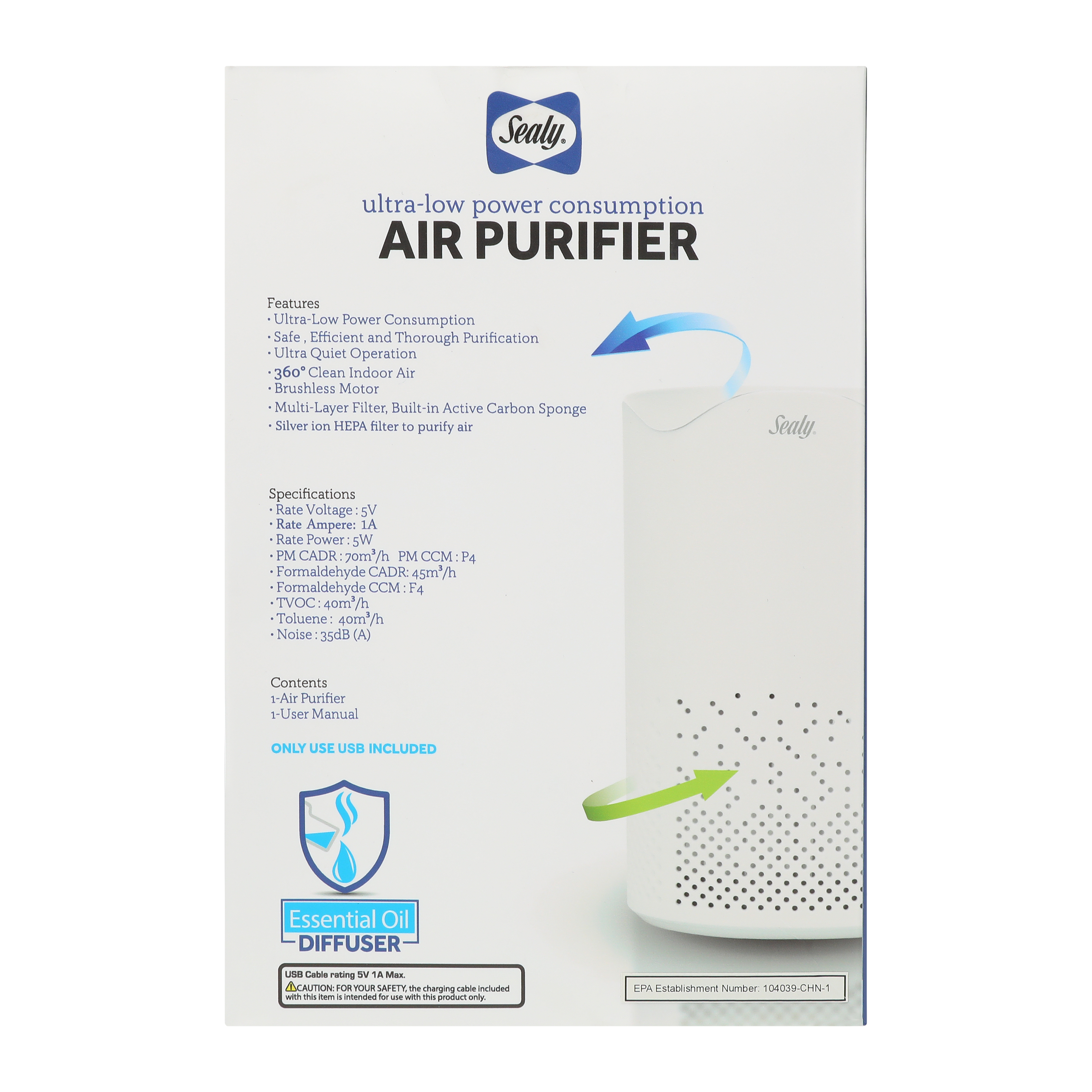 Sealy® Air Purifier