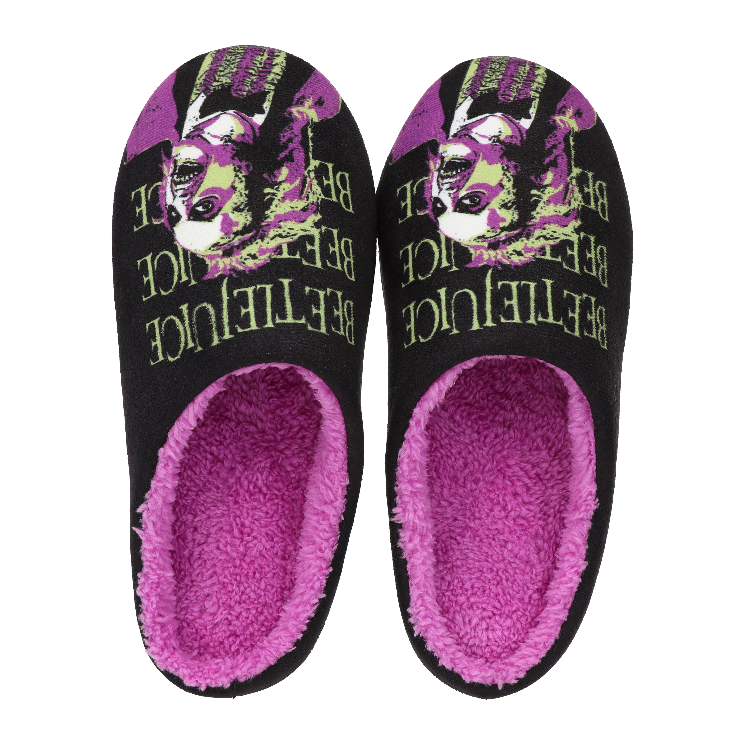 Beetlejuice™ Ladies Fleece-Lined Slippers