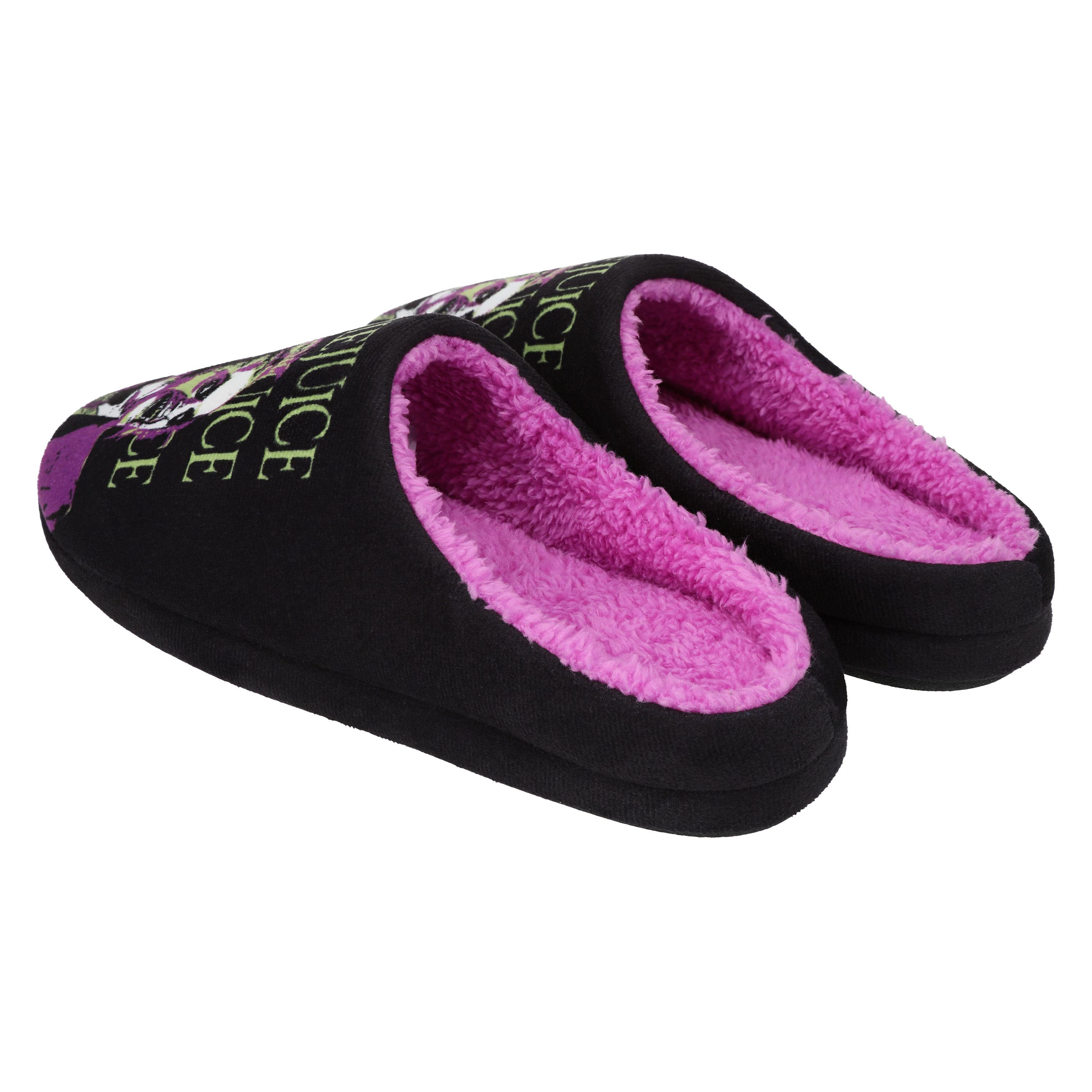 Beetlejuice™ Ladies Fleece-Lined Slippers