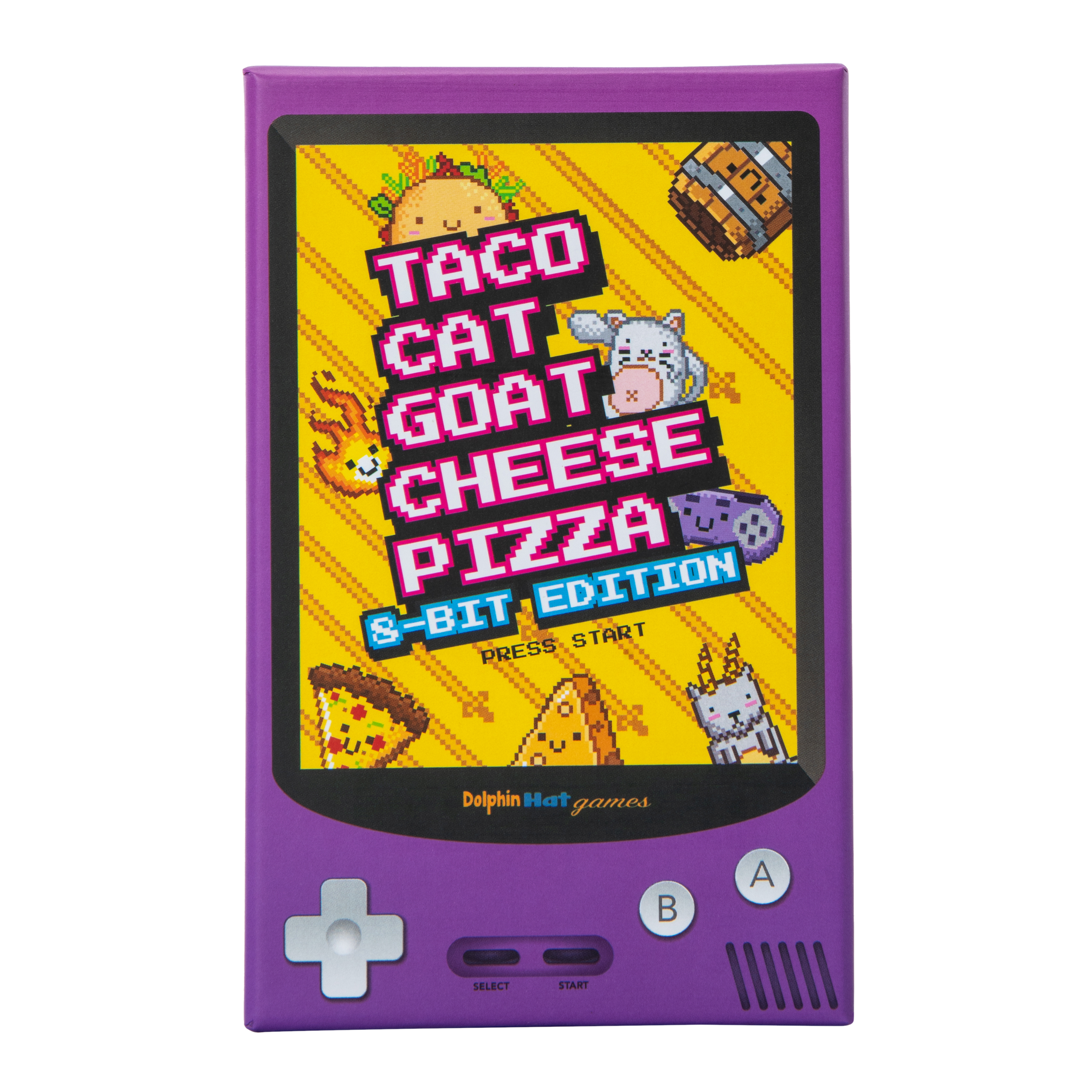 Taco Cat Goat Cheese Pizza 8-Bit Edition Card Game