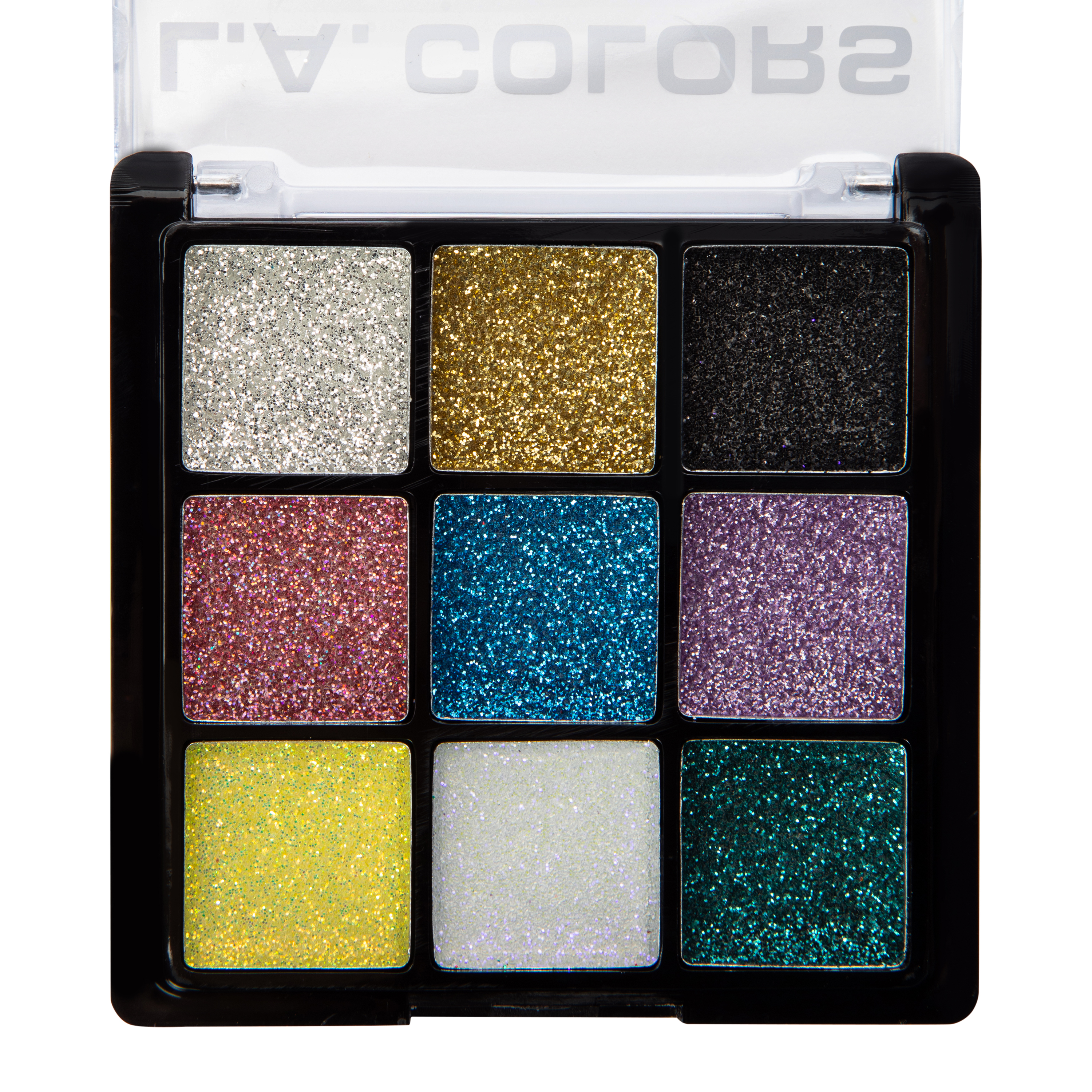 L.A. Colors® Wickedly Glam Glitter Palette 9-Count