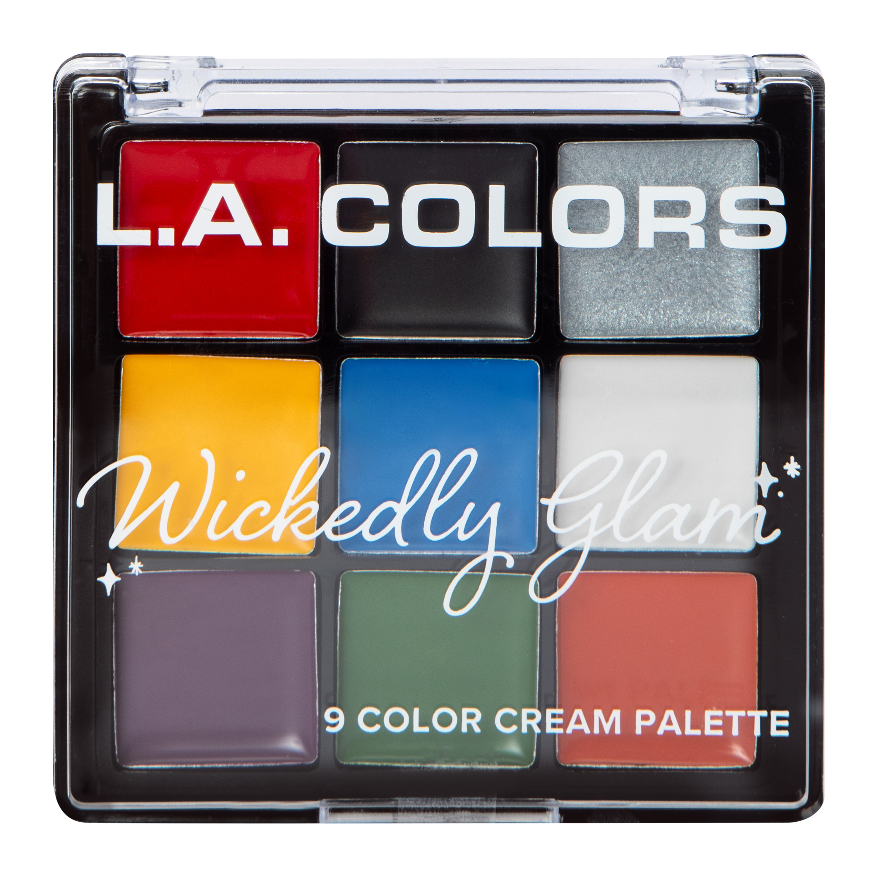 L.A. Colors® Wickedly Glam Cream Palette 9-Count