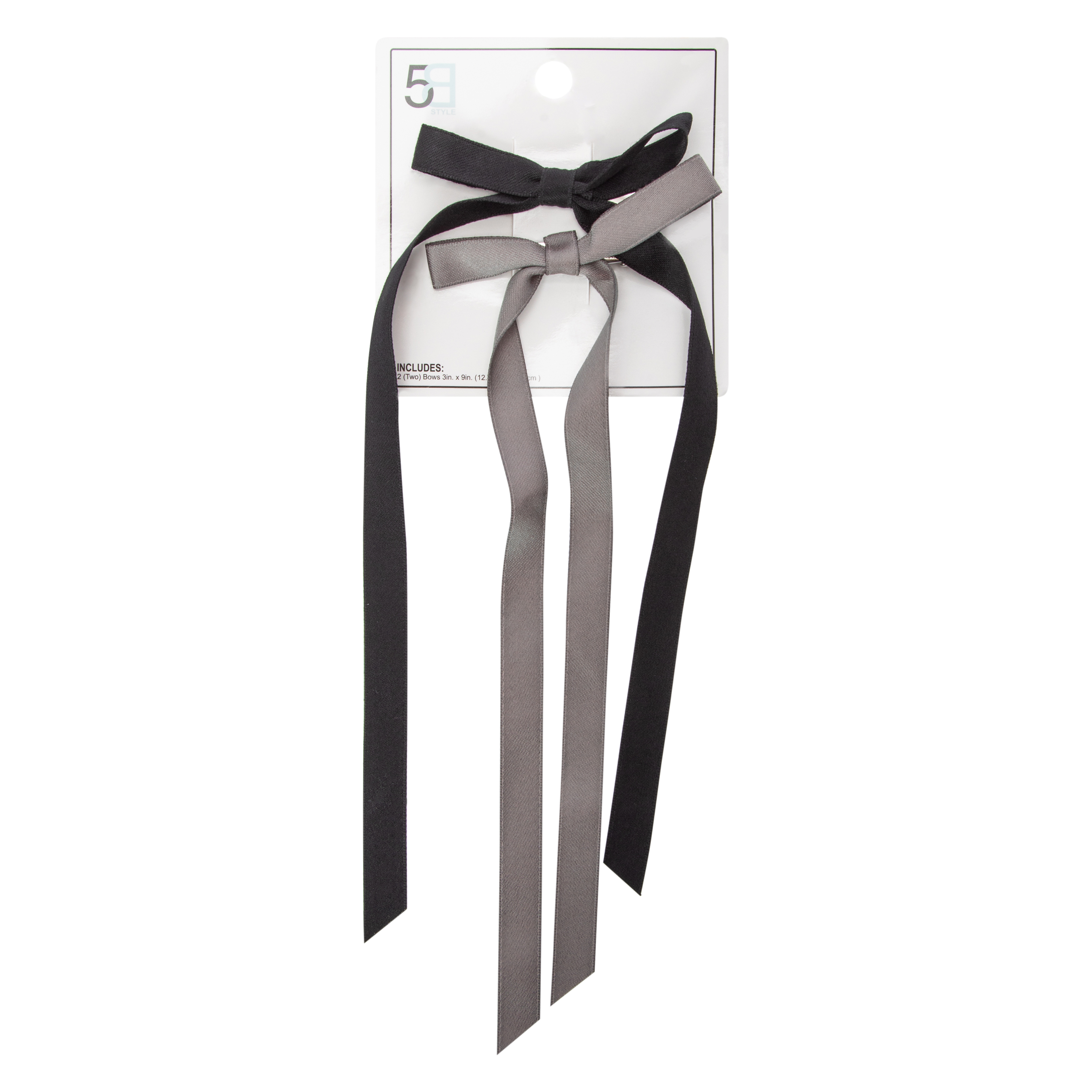Long Tail Silk Bows 2-Count