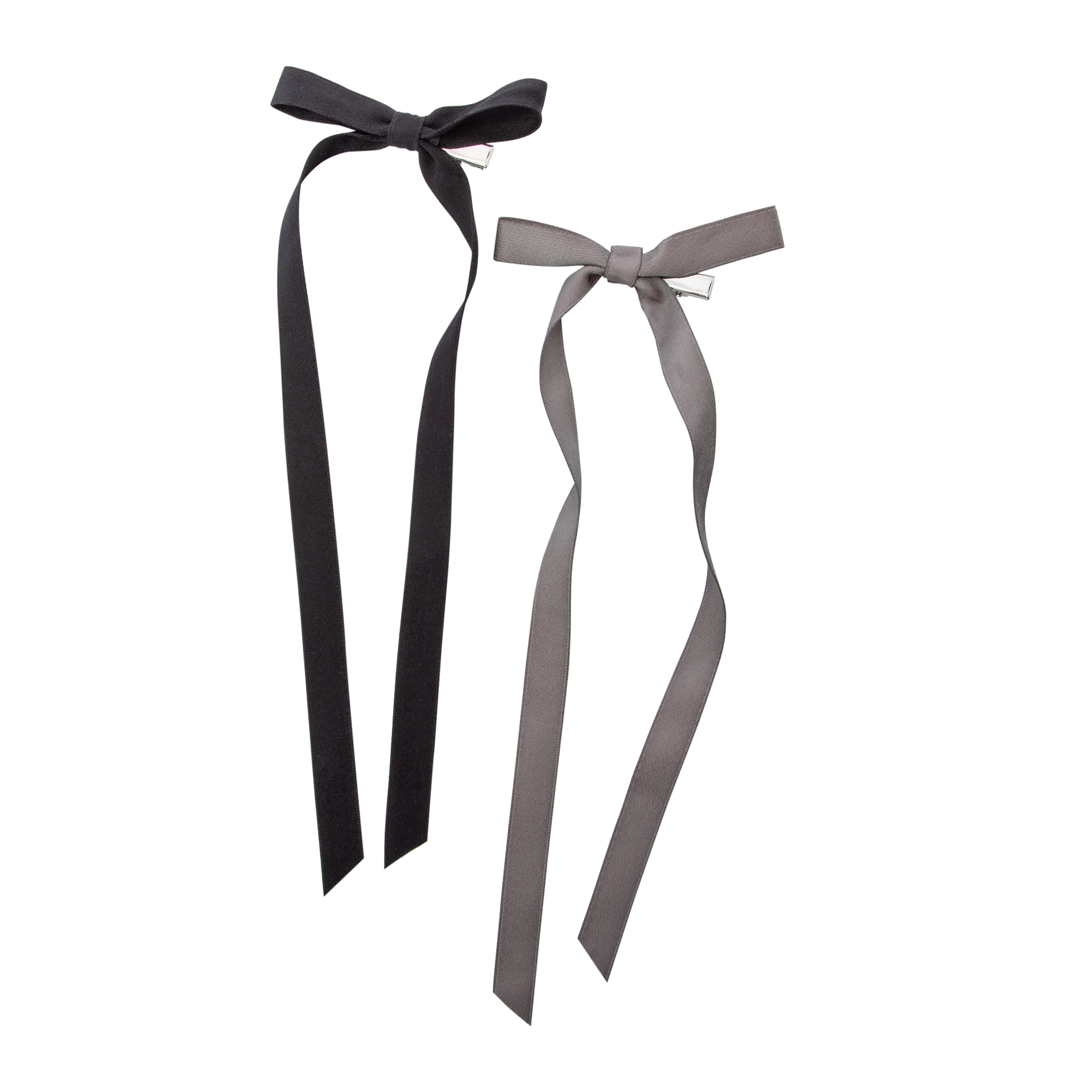 Long Tail Silk Bows 2-Count