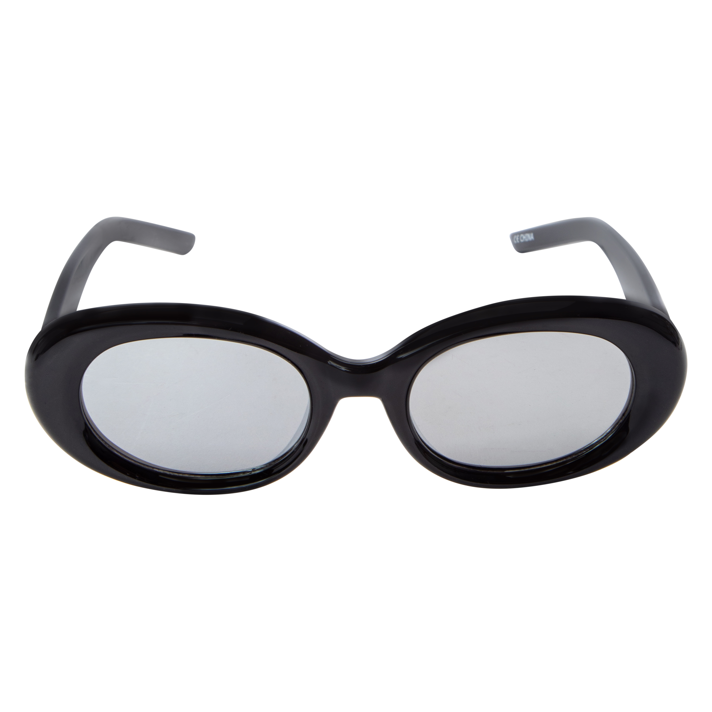 Ladies Plastic Oval Sunglasses