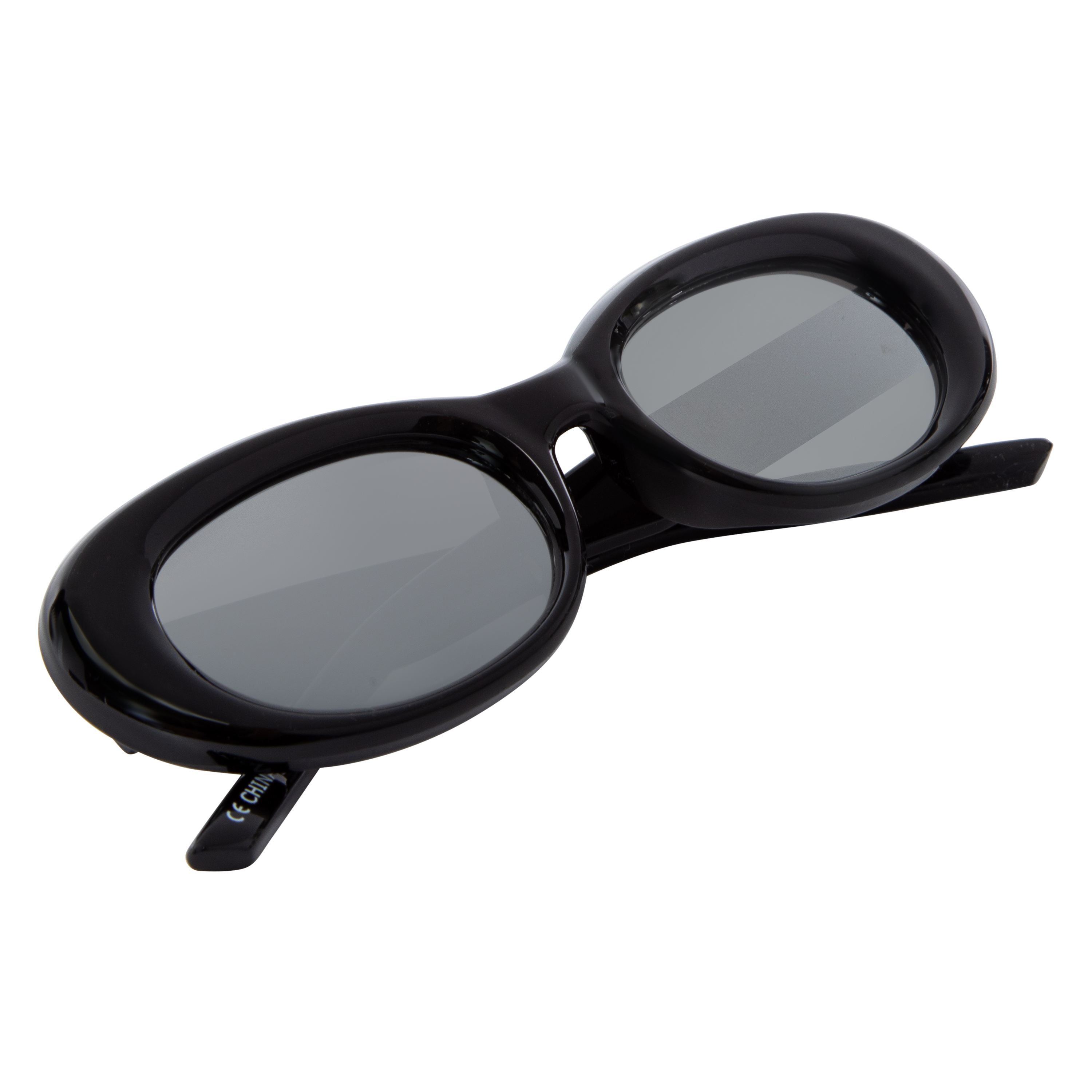 Ladies Plastic Oval Sunglasses