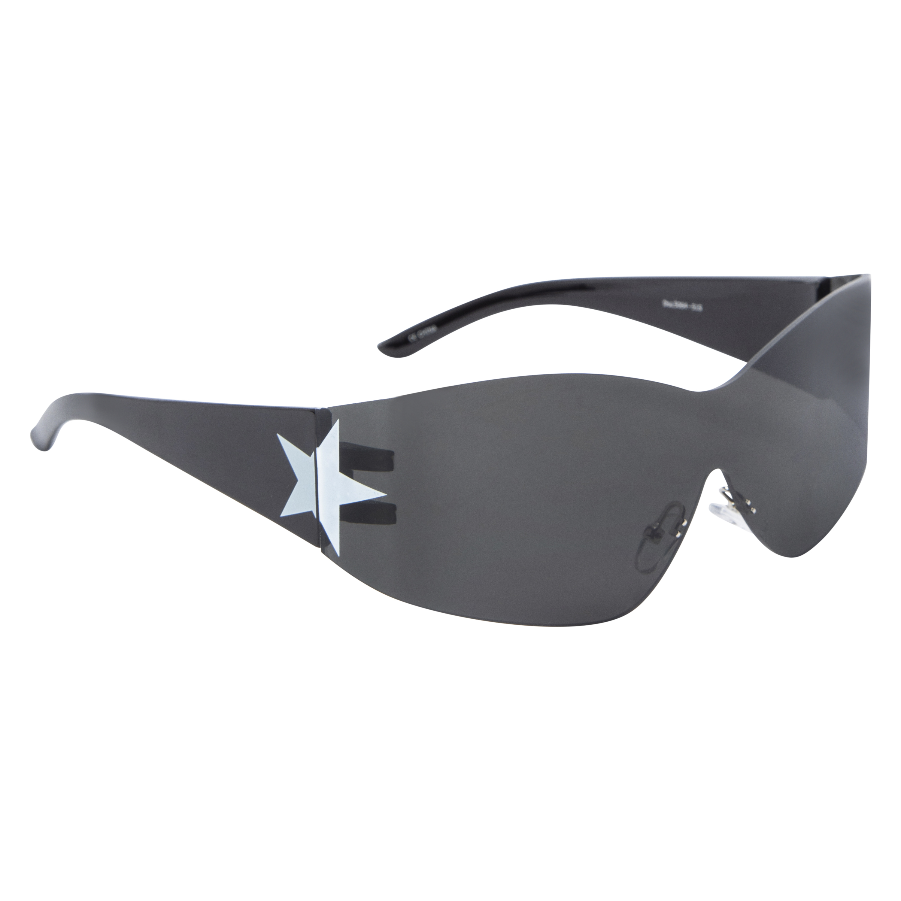 Ladies Star-Hinge Shield Sunglasses