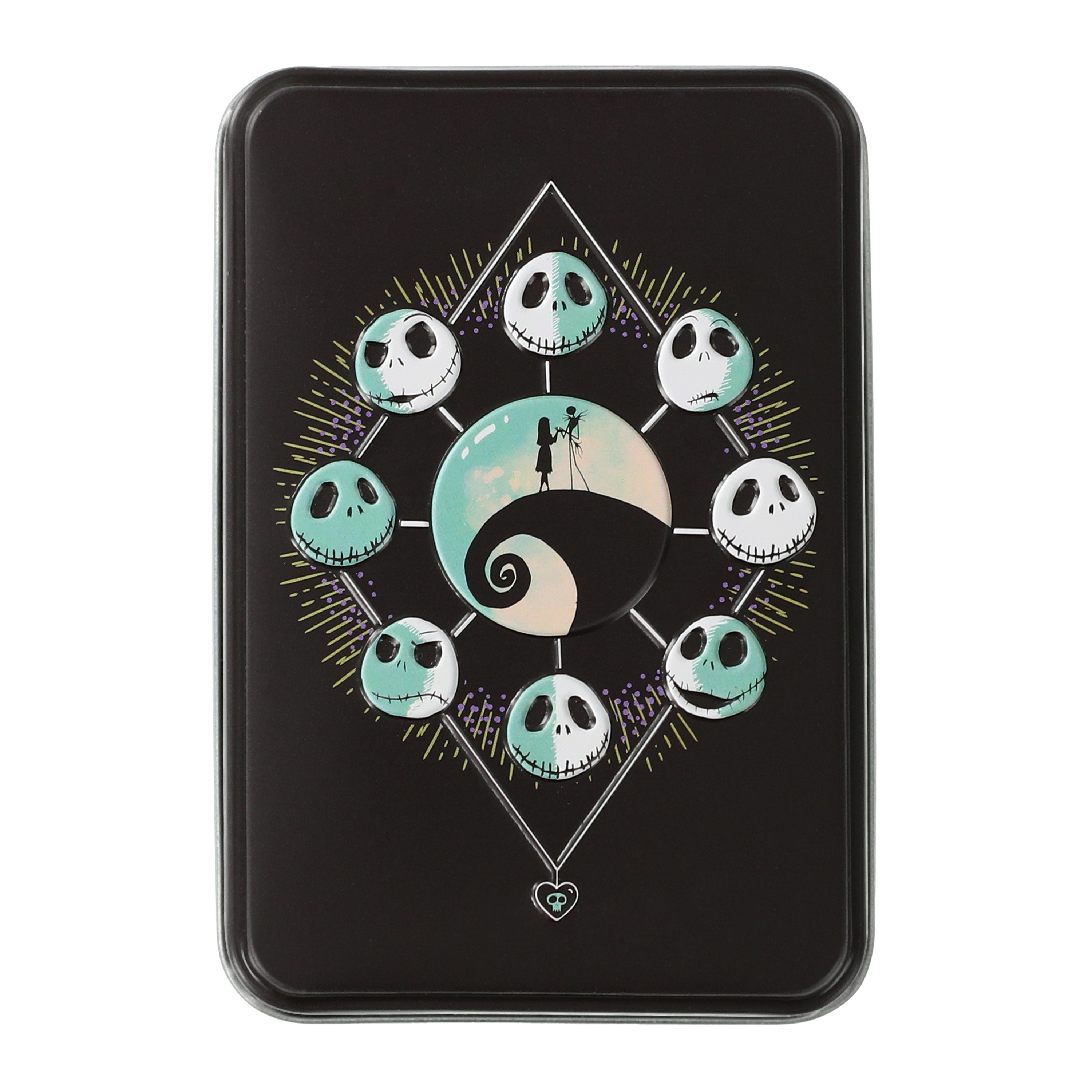 Disney Tim Burton's The Nightmare Before Christmas Playing Cards With Tin