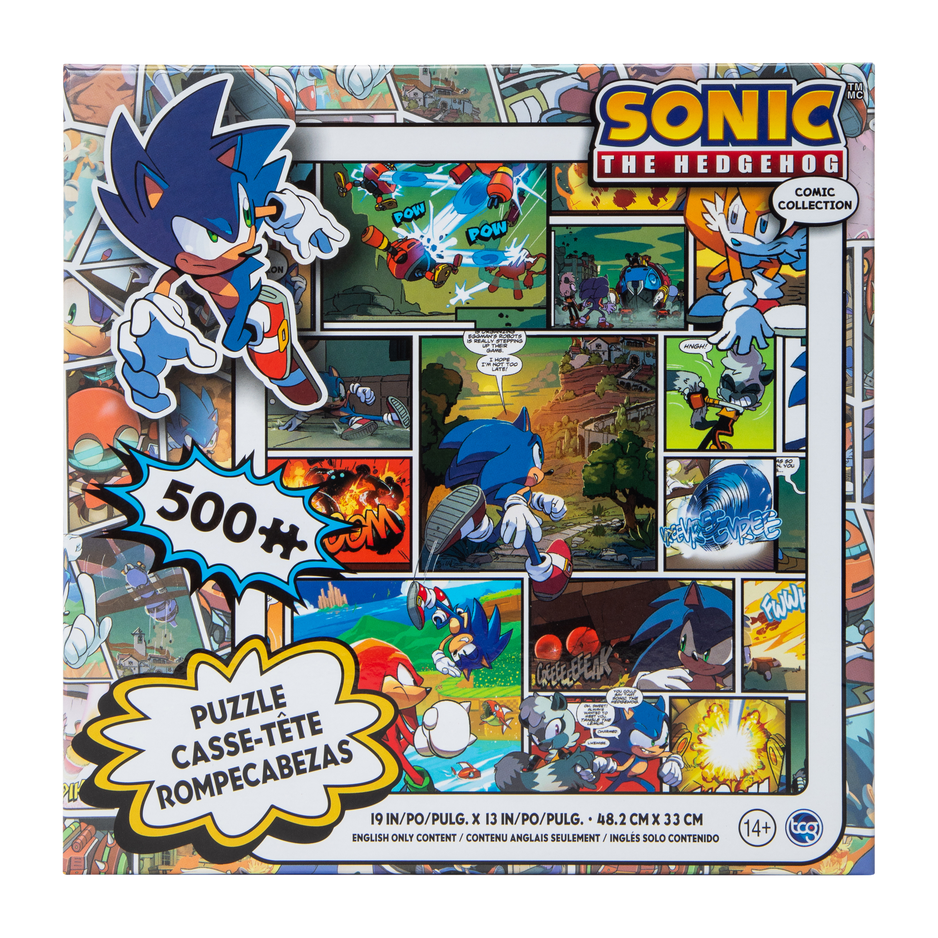 そにく Sonic the Hedgehog Sonic 500-Piece Puzzle | GameStop