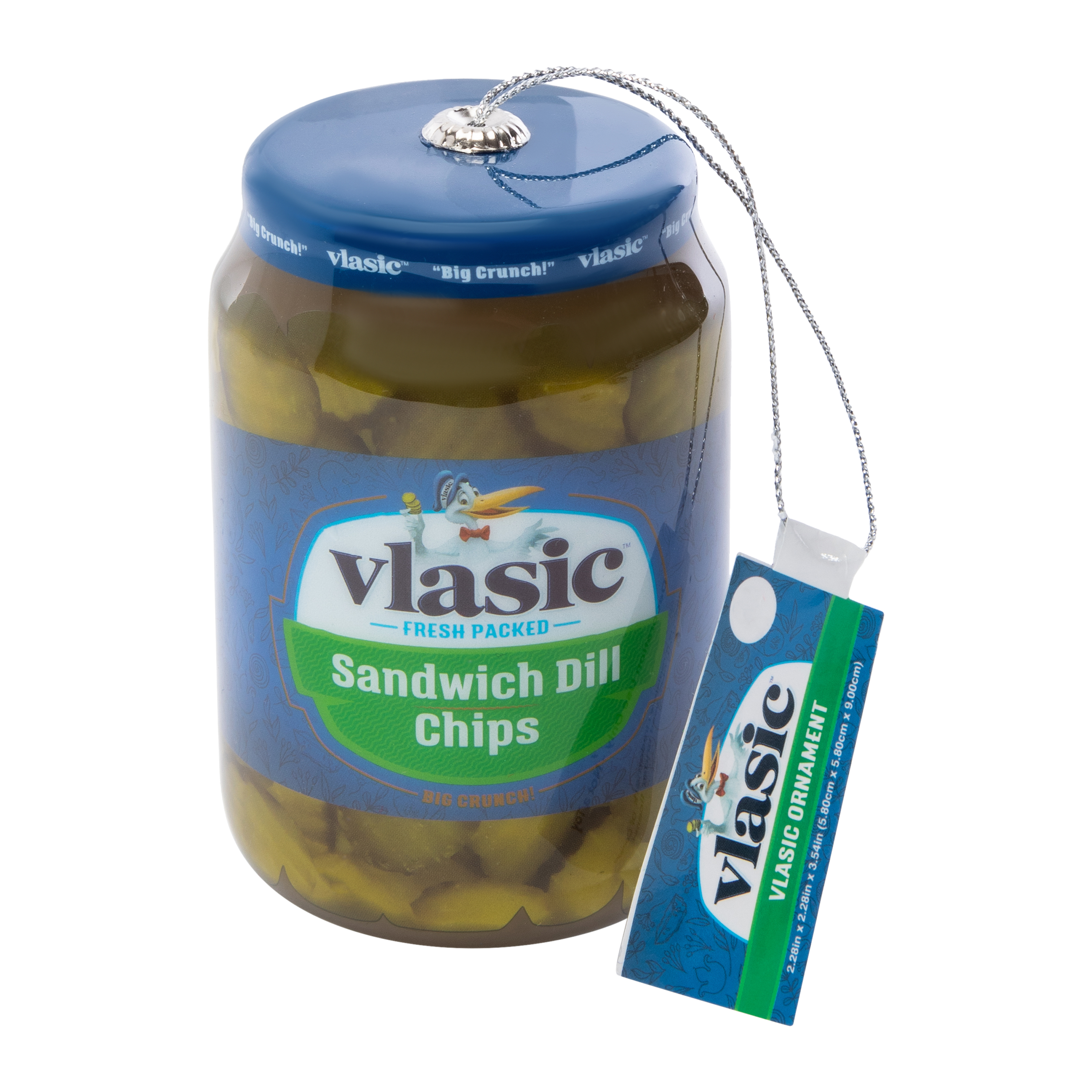 Vlasic® Sandwich Dill Chips Ornament