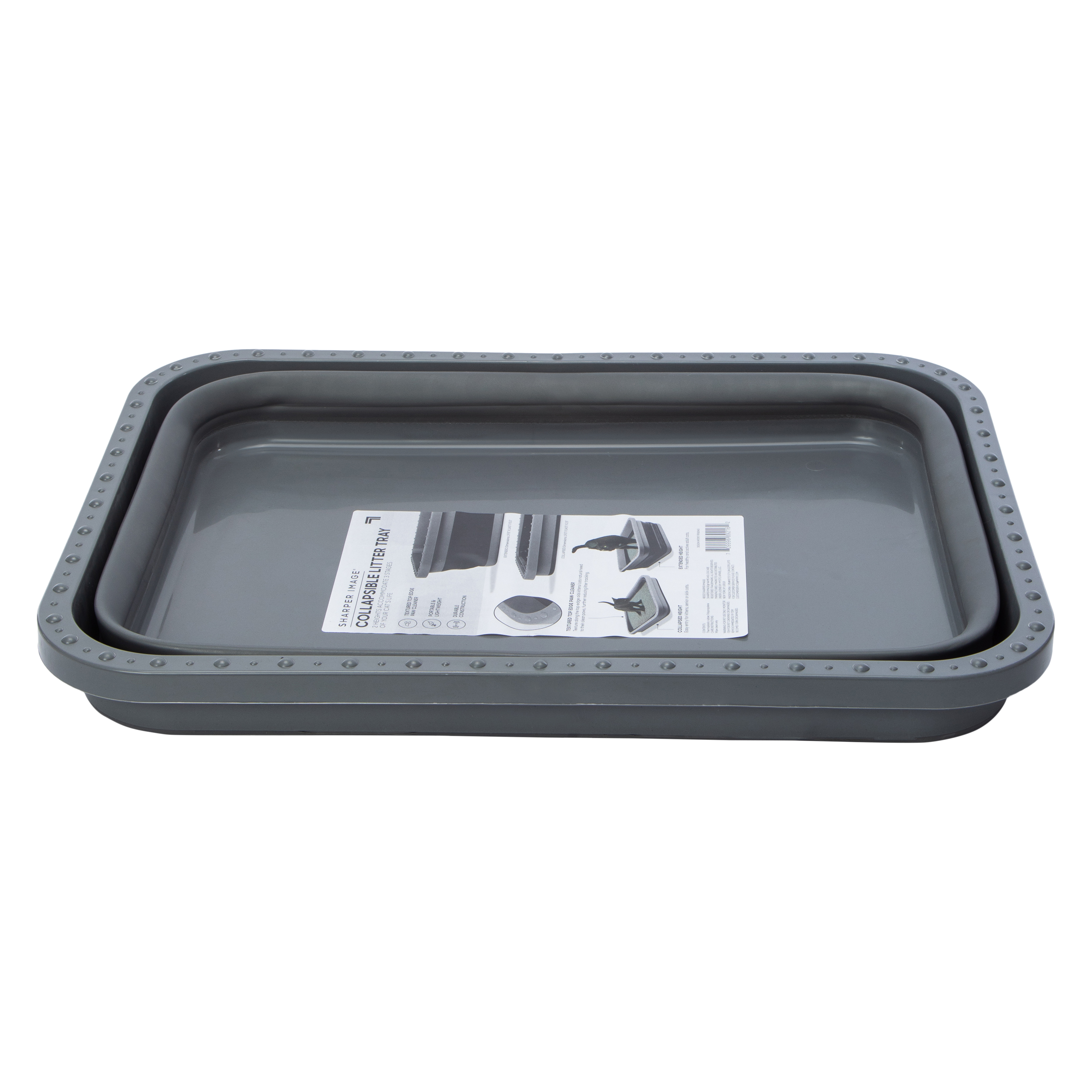 Sharper Image® Collapsible Cat Litter Tray