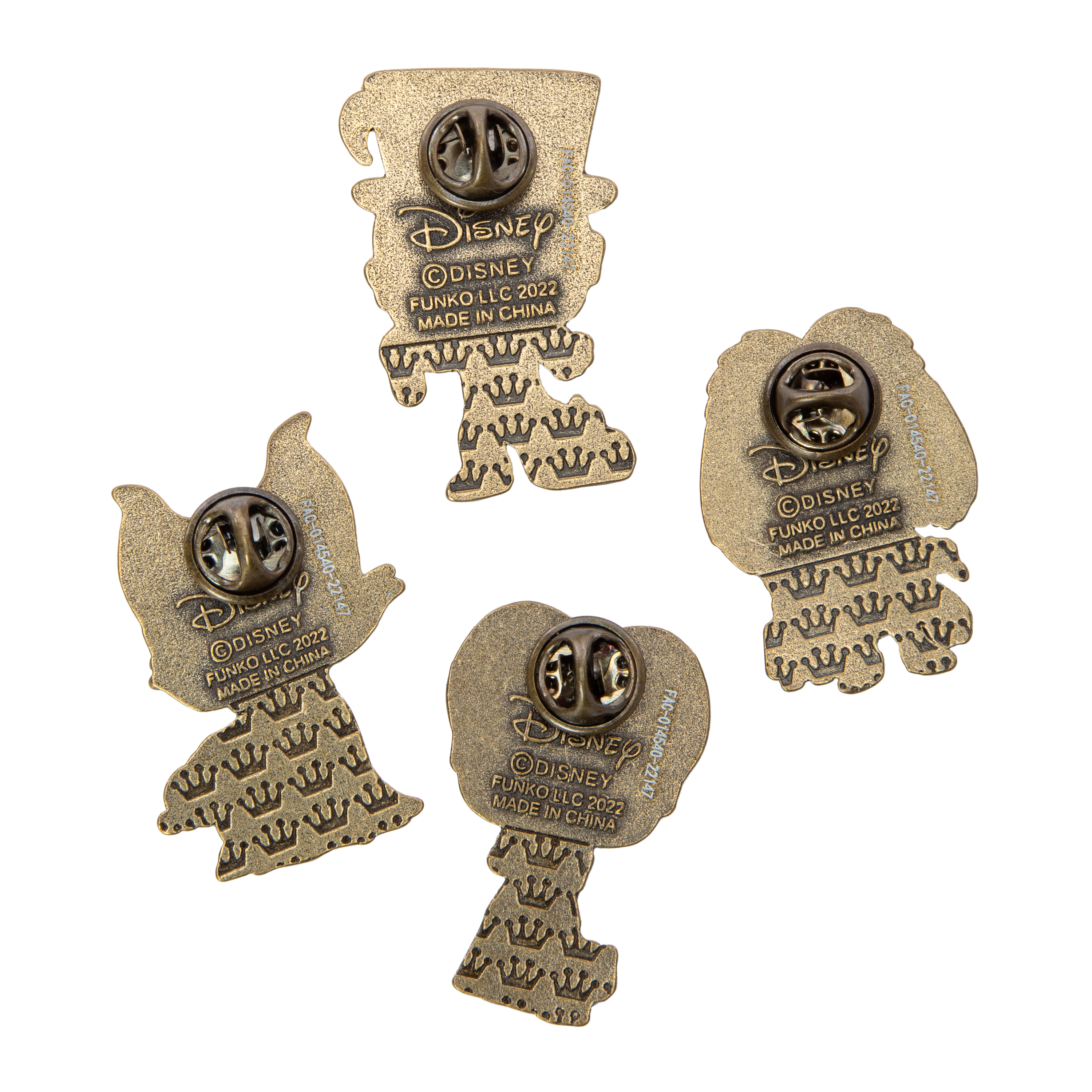 Funko Pop! Disney Villains Enamel Pin Set